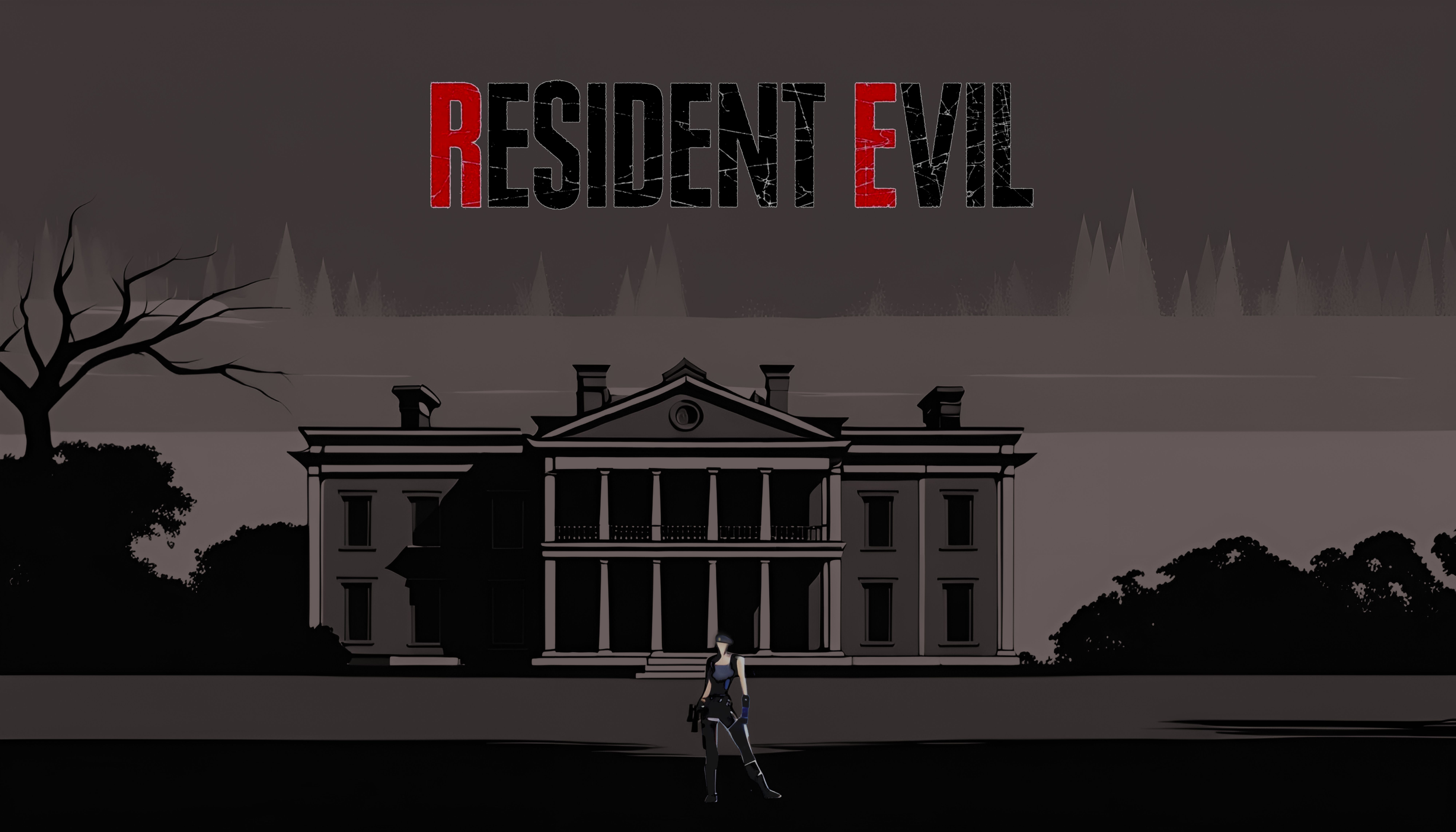 8000x4571 Resident Evil Jill Valentine