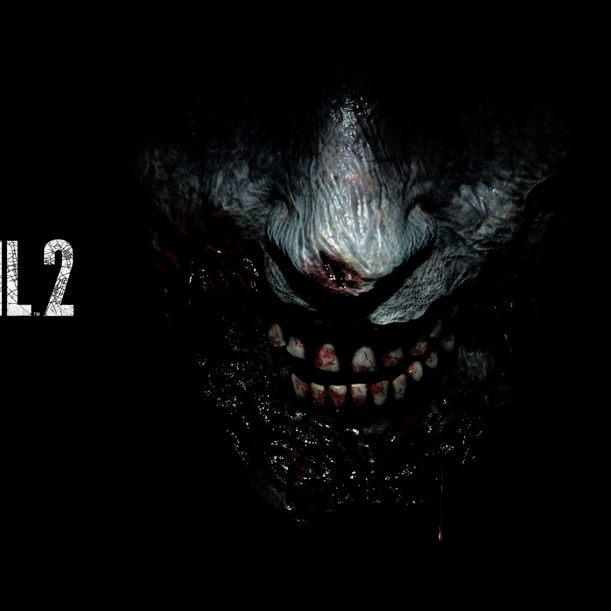 2048x2048 Resident Evil 2 Wallpaper 4K, Game poster, Horror games