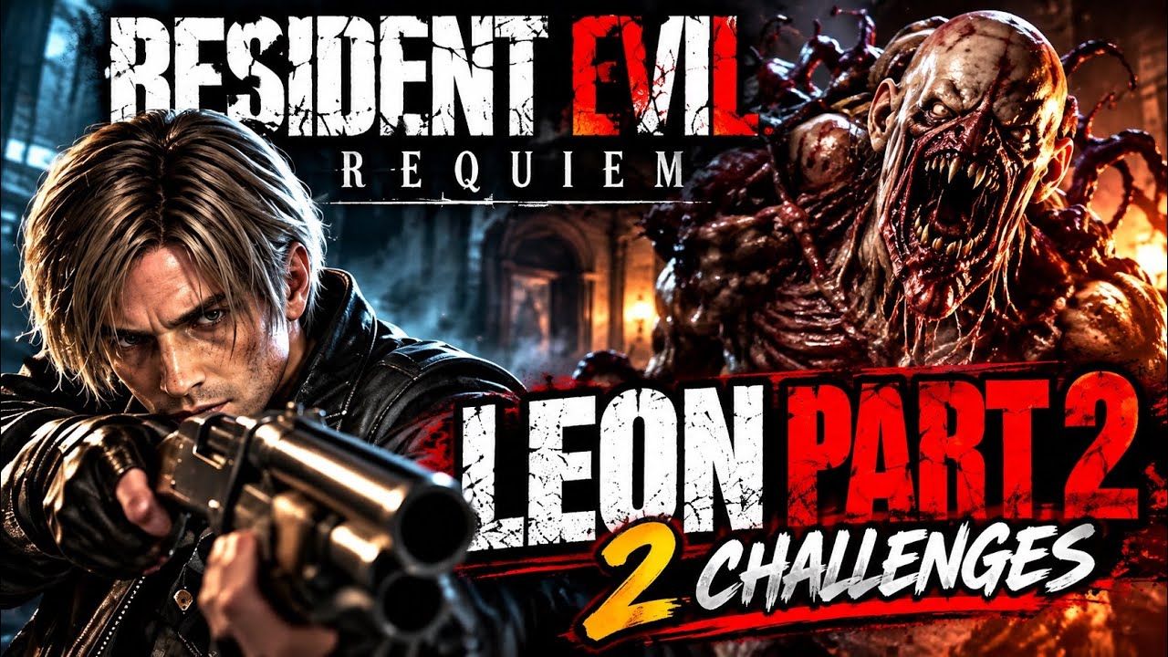 1280x720 Resident Evil Requiem Leon Part 2 Walkthrough. Minimalist + I Don’t Touch the Stuff
