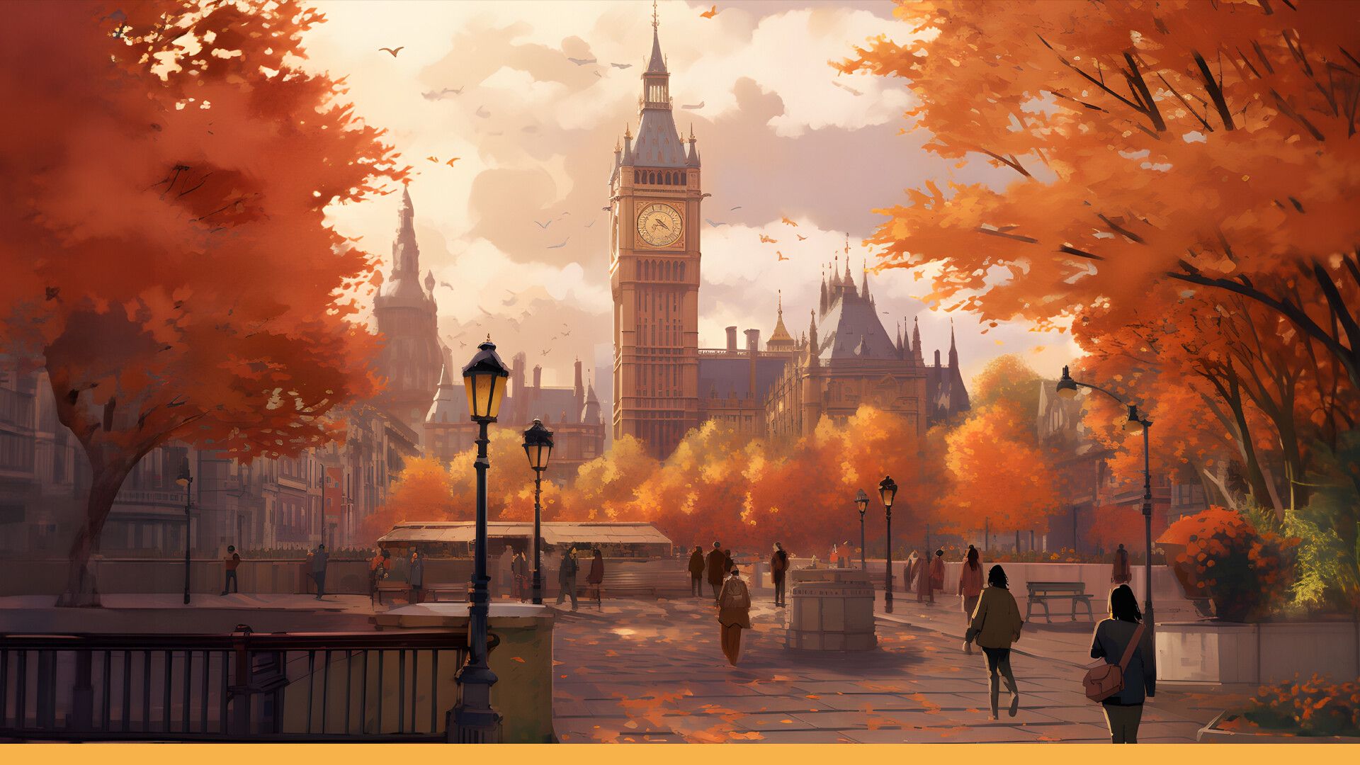 1920x1080 202 Anime London City