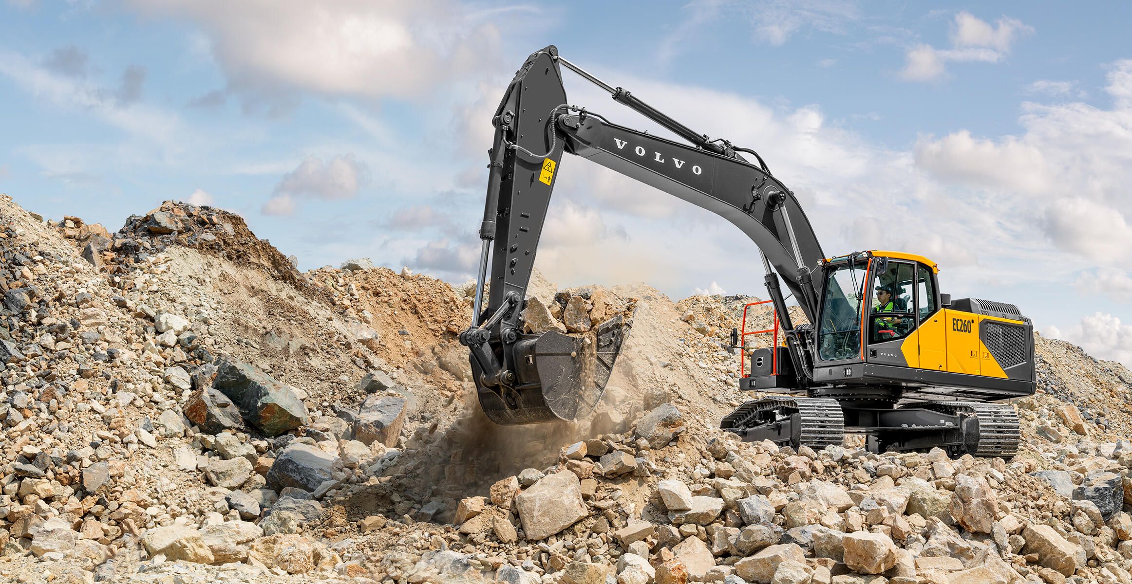 2324x1200 EC260. Excavators. Volvo Construction Equipment