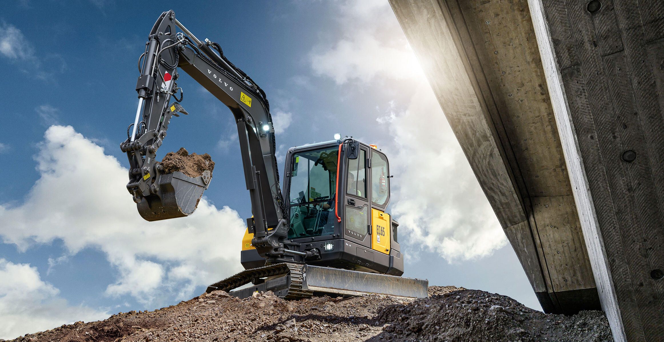 2324x1200 EC65. Excavators. Volvo Construction Equipment