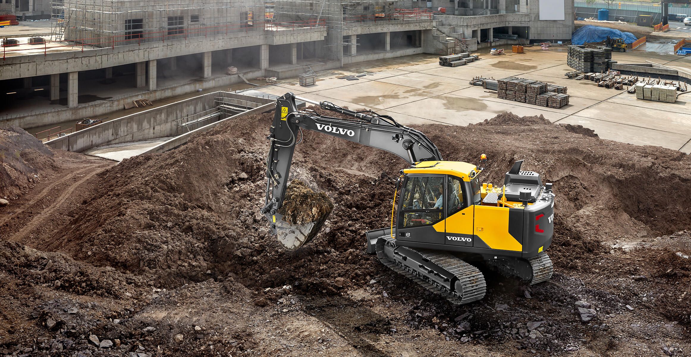 2324x1200 EC140E. Excavators. Volvo Construction Equipment