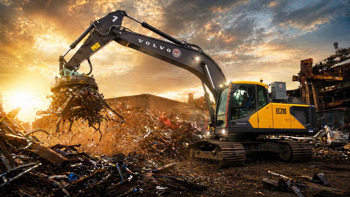 1200x675 Volvo EC210 Advances Scrap Handling Efficiency in Malaysia