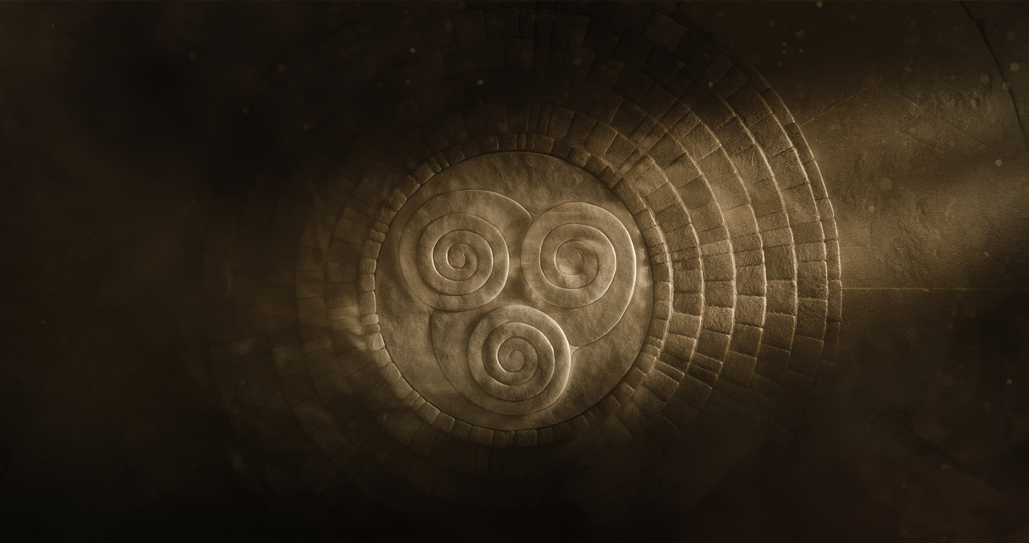 2047x1080 Avatar The Last Airbender Earth Kingdom Emblem HD Wallpaperx1080