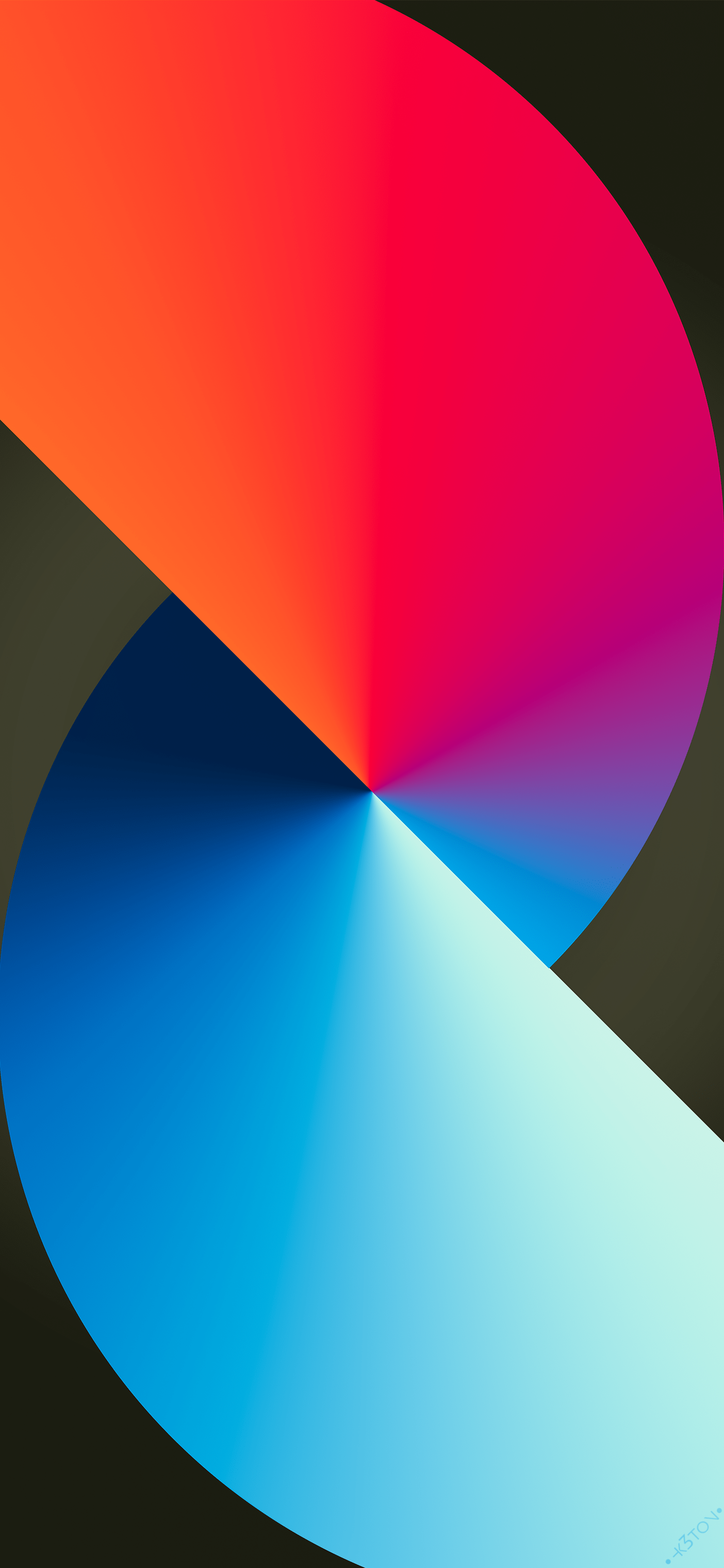 1404x3040 iOS 15 and iPhone 13 wallpaper mod