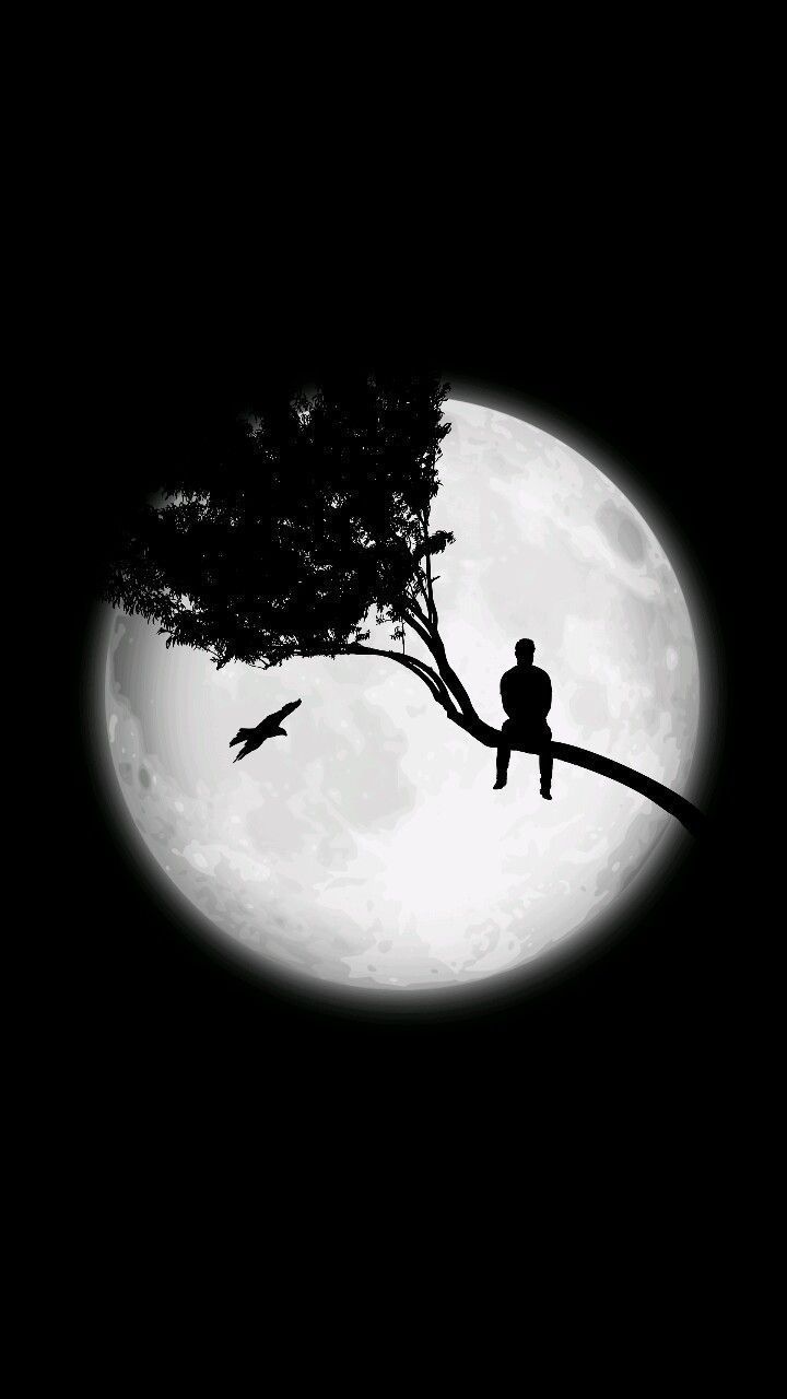 720x1280 Pinterest. Black wallpaper dp, Alon wallpaper for iphone, Black shadow wallpaper