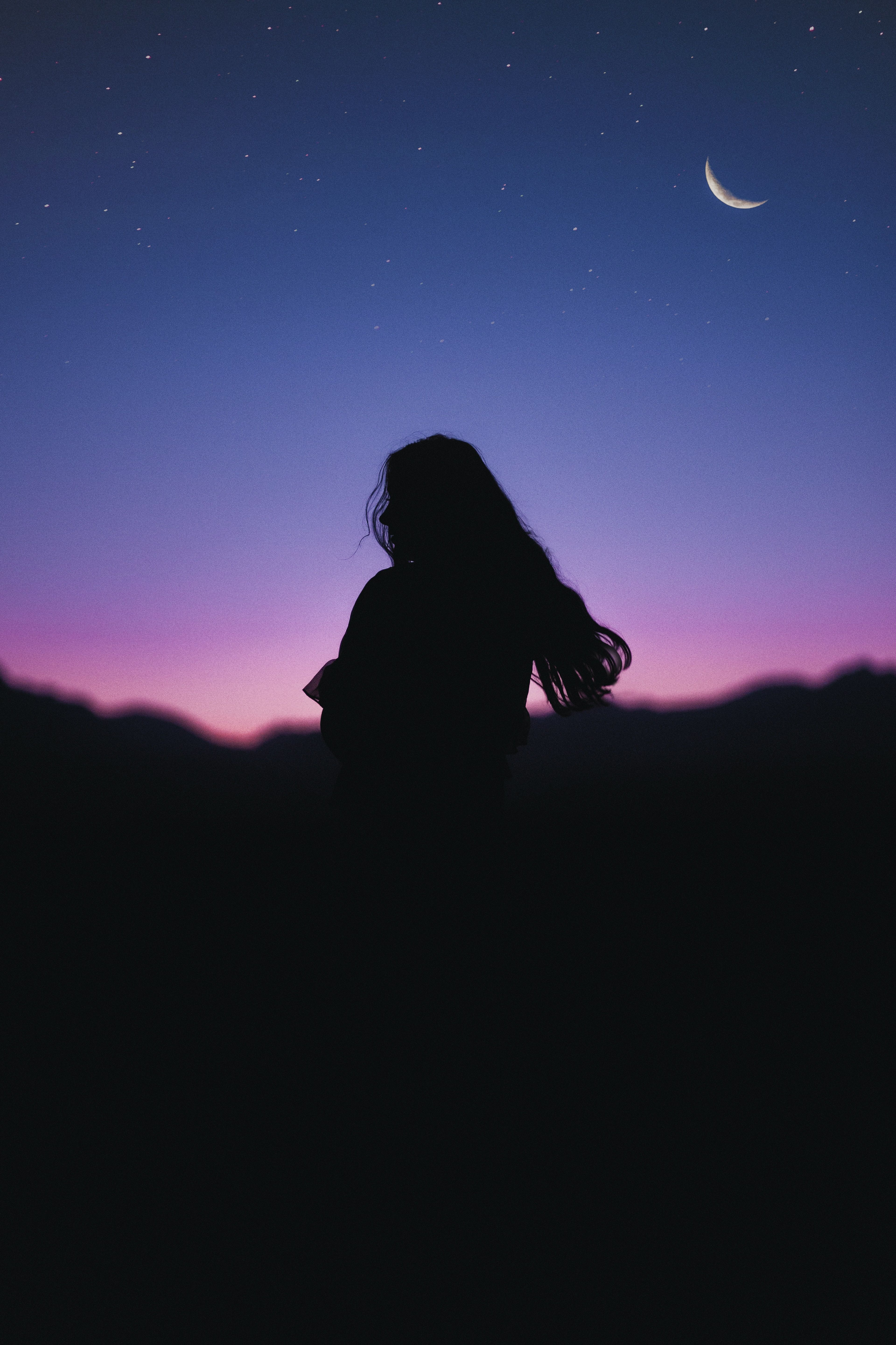 3840x5760 Moody silhouette wallpaper for iPhone