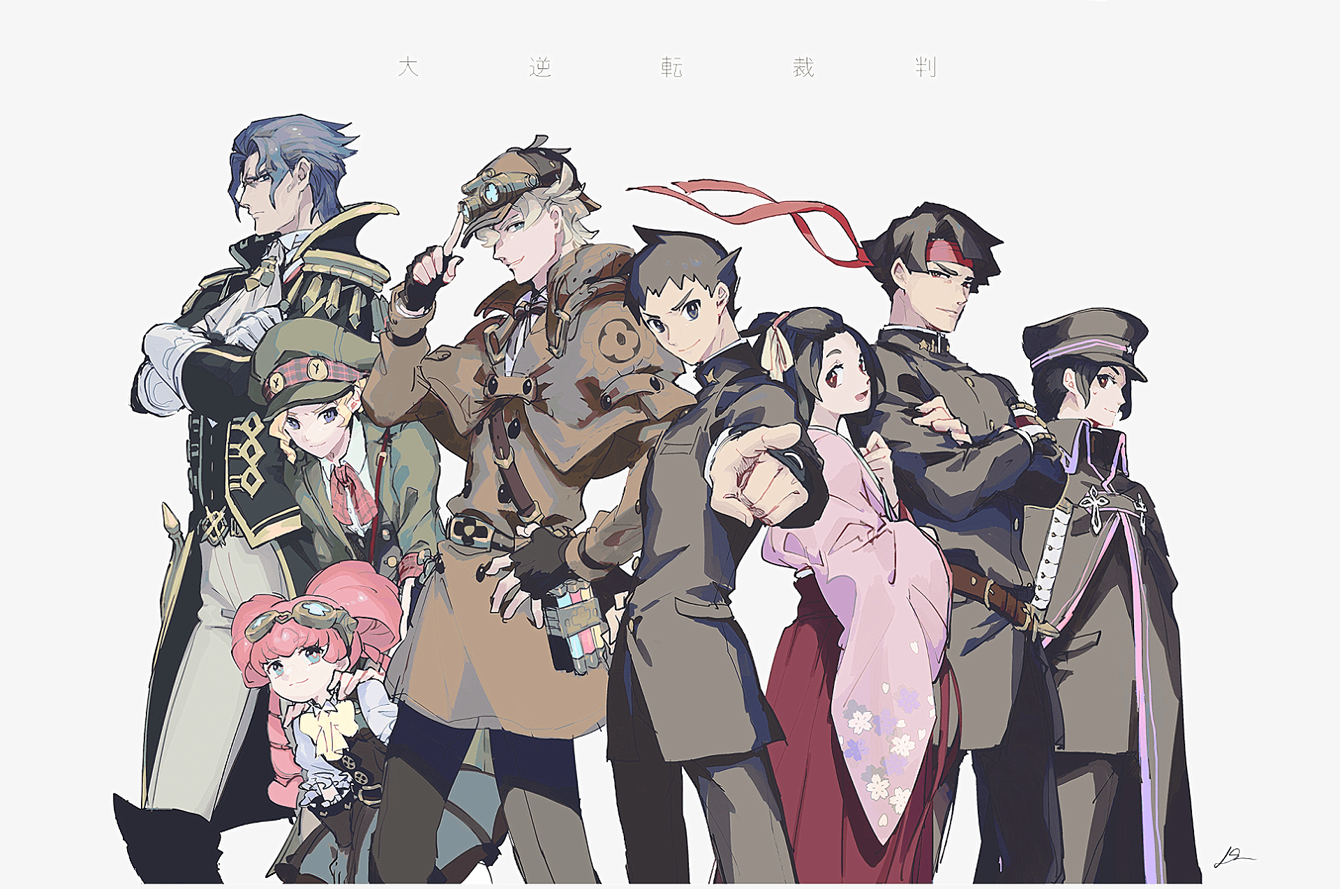 1920x1274 Ace Attorney Anime Heroes: HD Wallpaper Showcasex1274