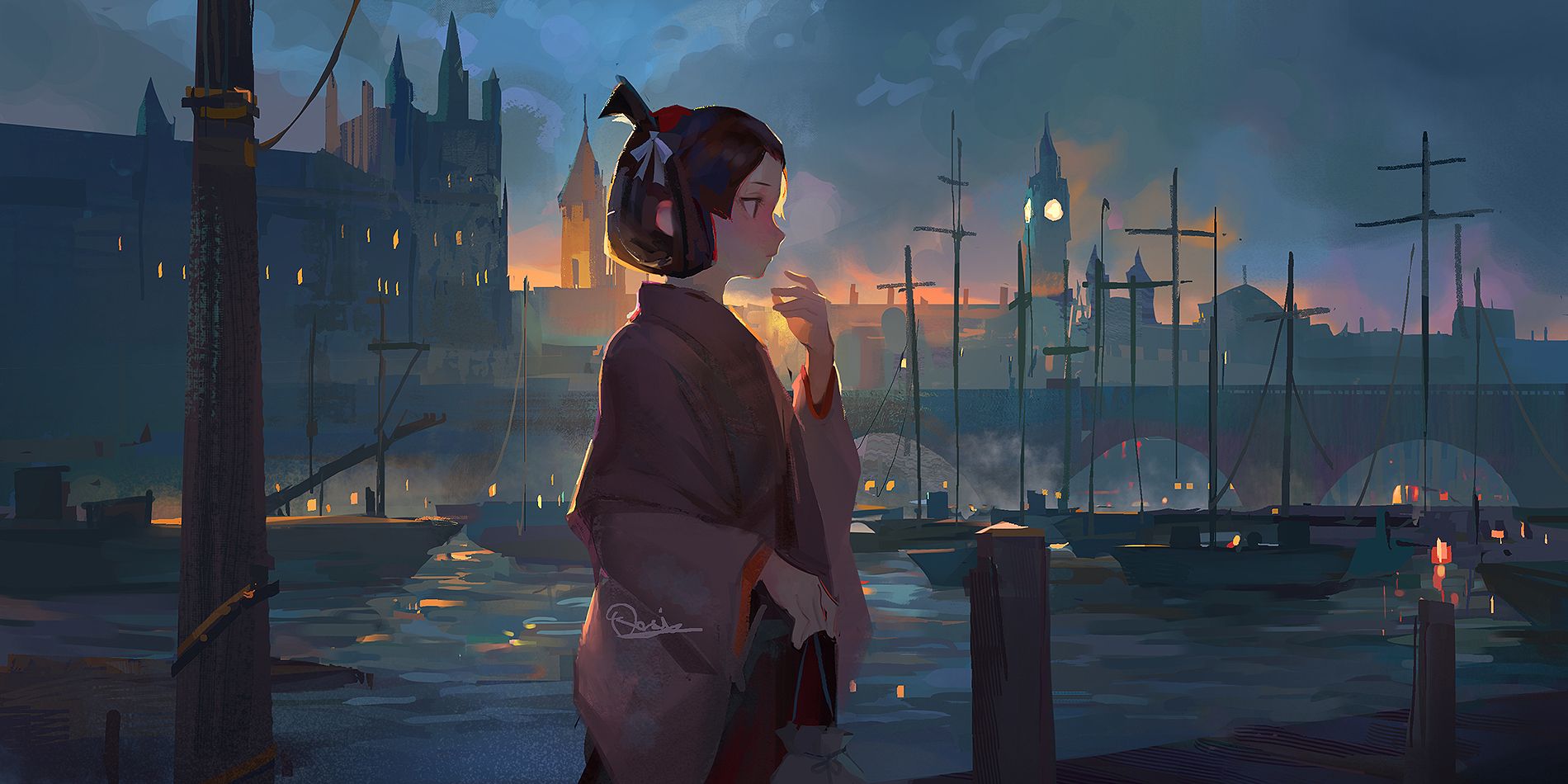 1900x950 The Great Ace Attorney: Adventures Wallpaper