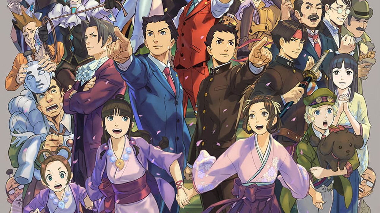 1280x720 Ace Attorney brings the gang together for a new piece of anniversary artwork