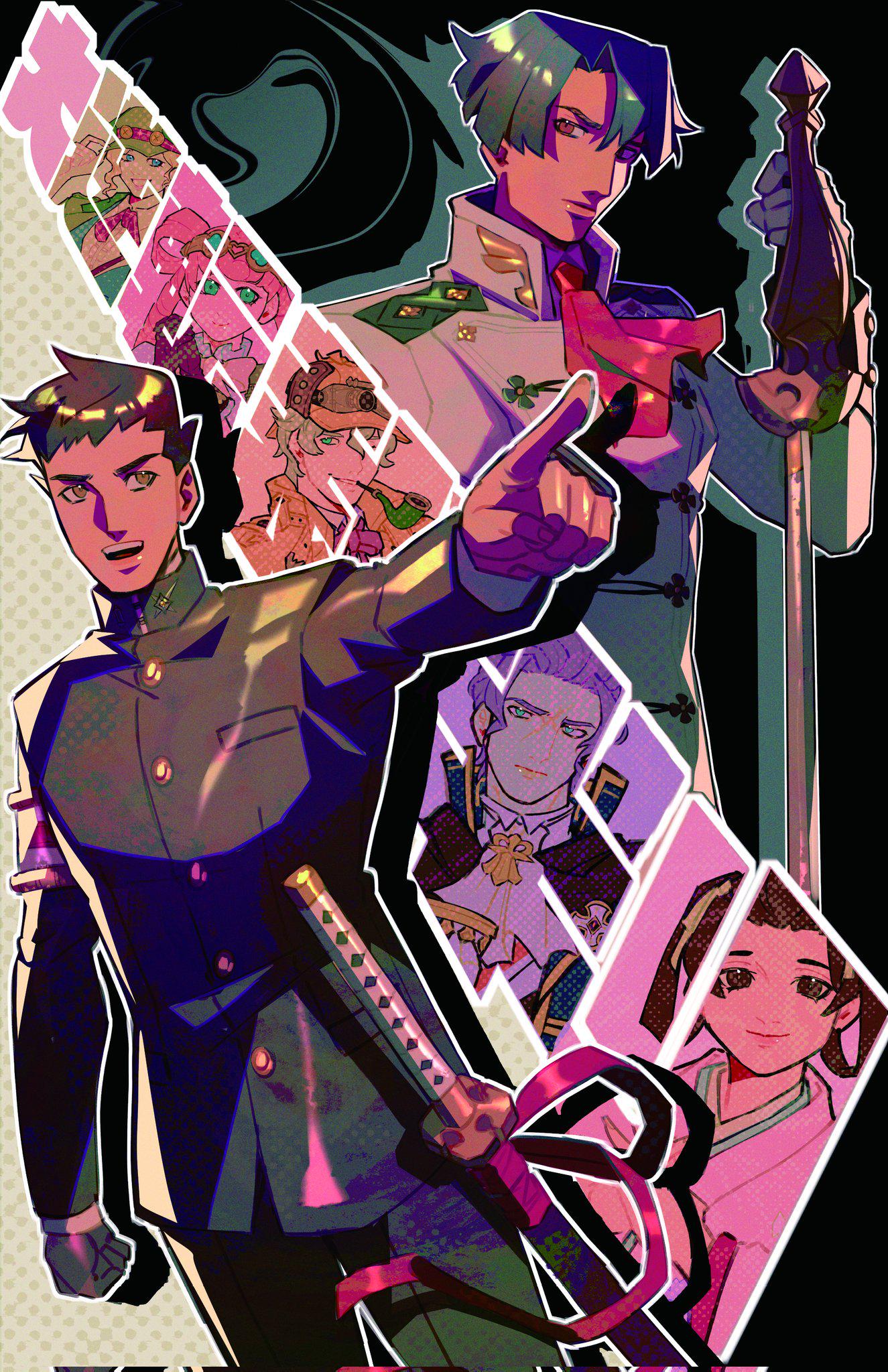 1325x2048 The Great Ace Attorney Large Print New Zealand