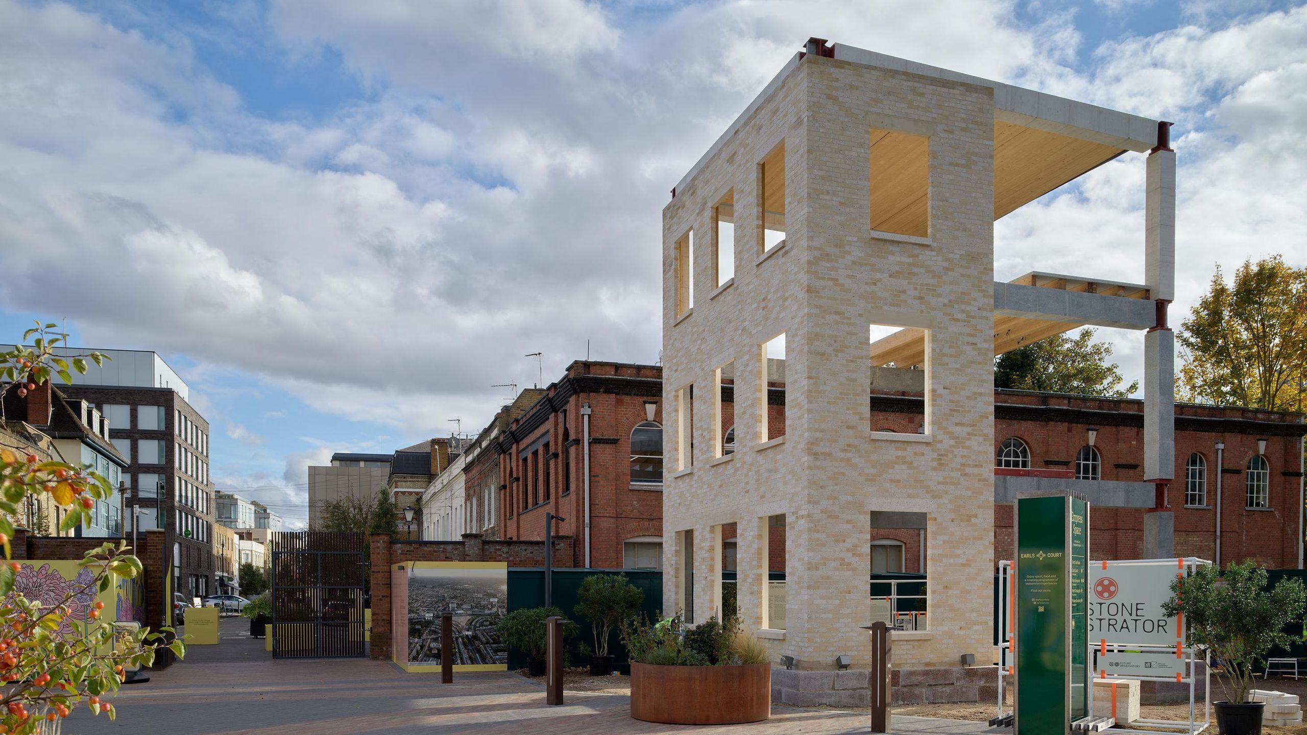 2560x1440 Building with stone explained with the Stone Demonstrator. Wallpaper*