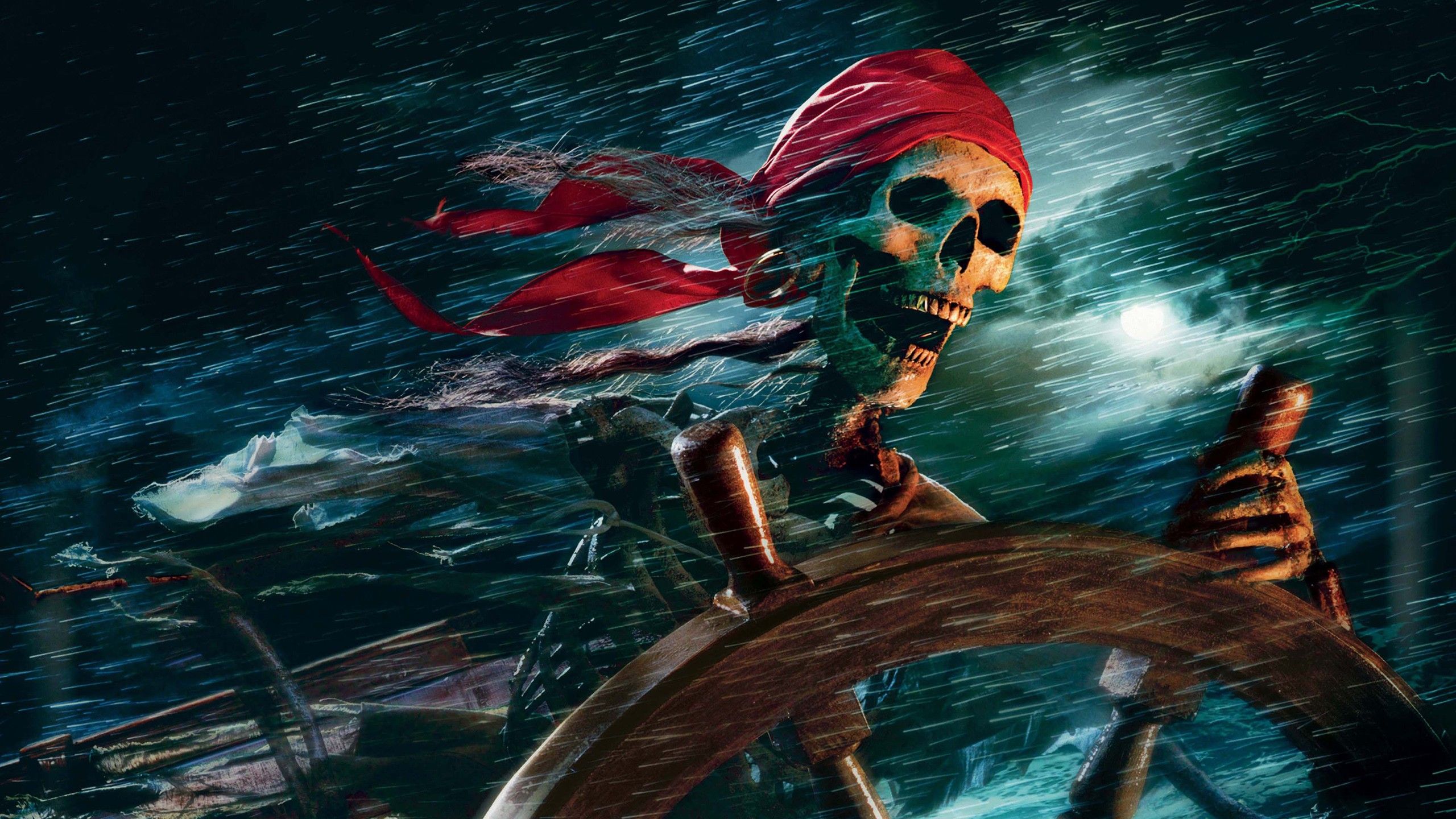 2560x1440 Sea Pirate Wallpaper