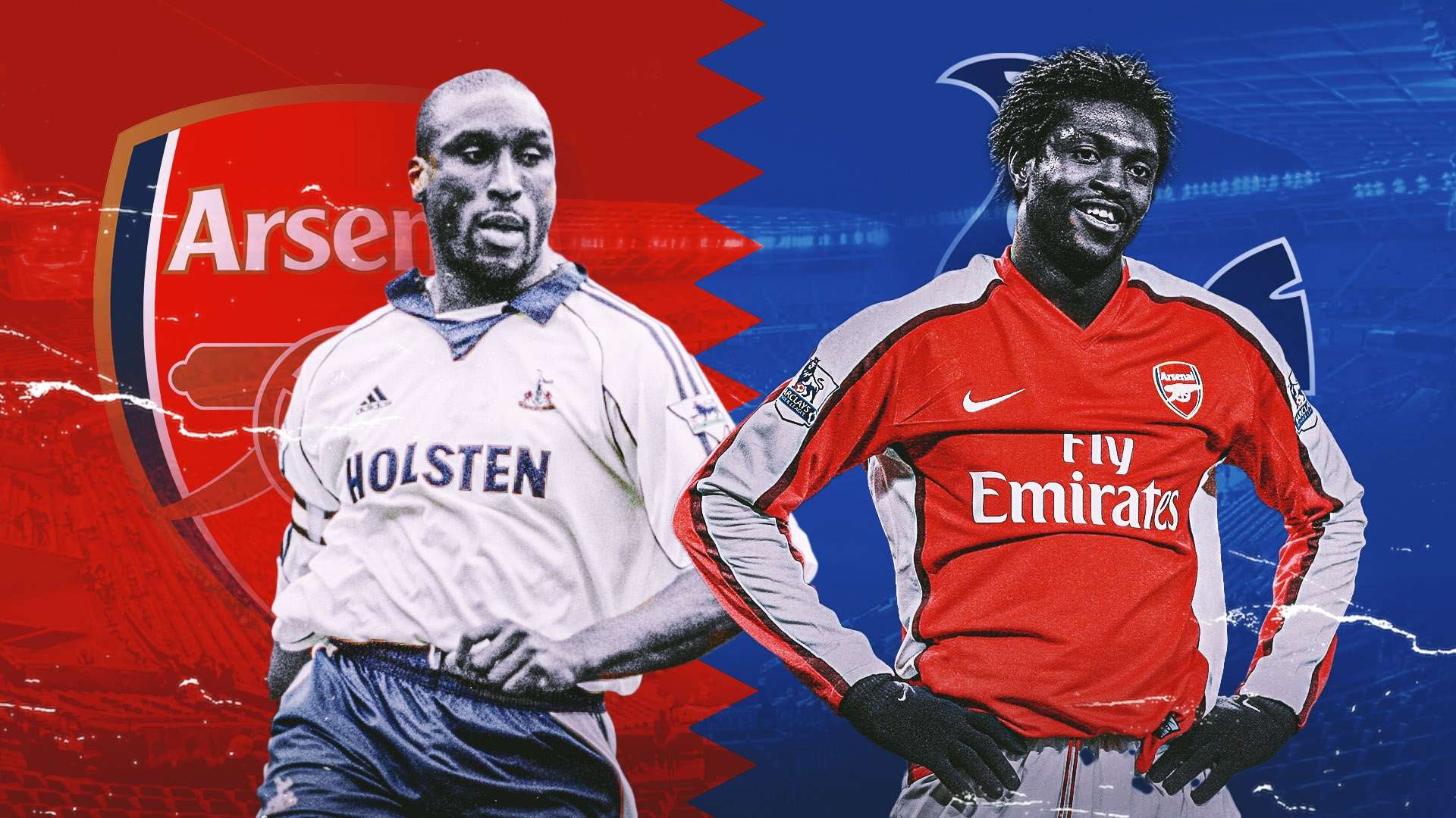 1920x1080 From Sol Campbell to Emmanuel Adebayor the players who crossed the North London derby divide and played for both Arsenal and Tottenham. Goal.com US