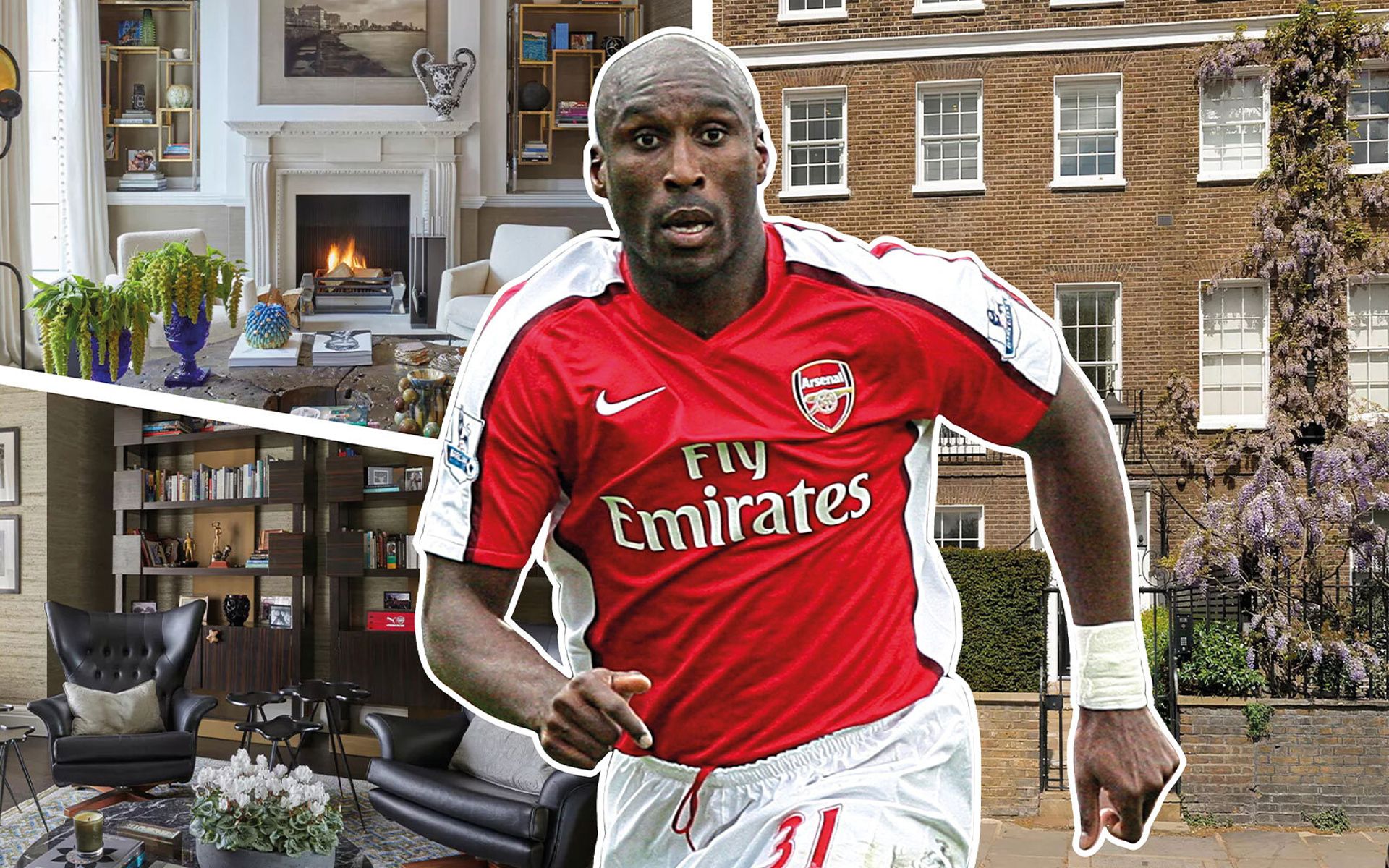 1920x1200 Footballer Sol Campbell slashes another £XX of his Chelsea mansion in bid to sell