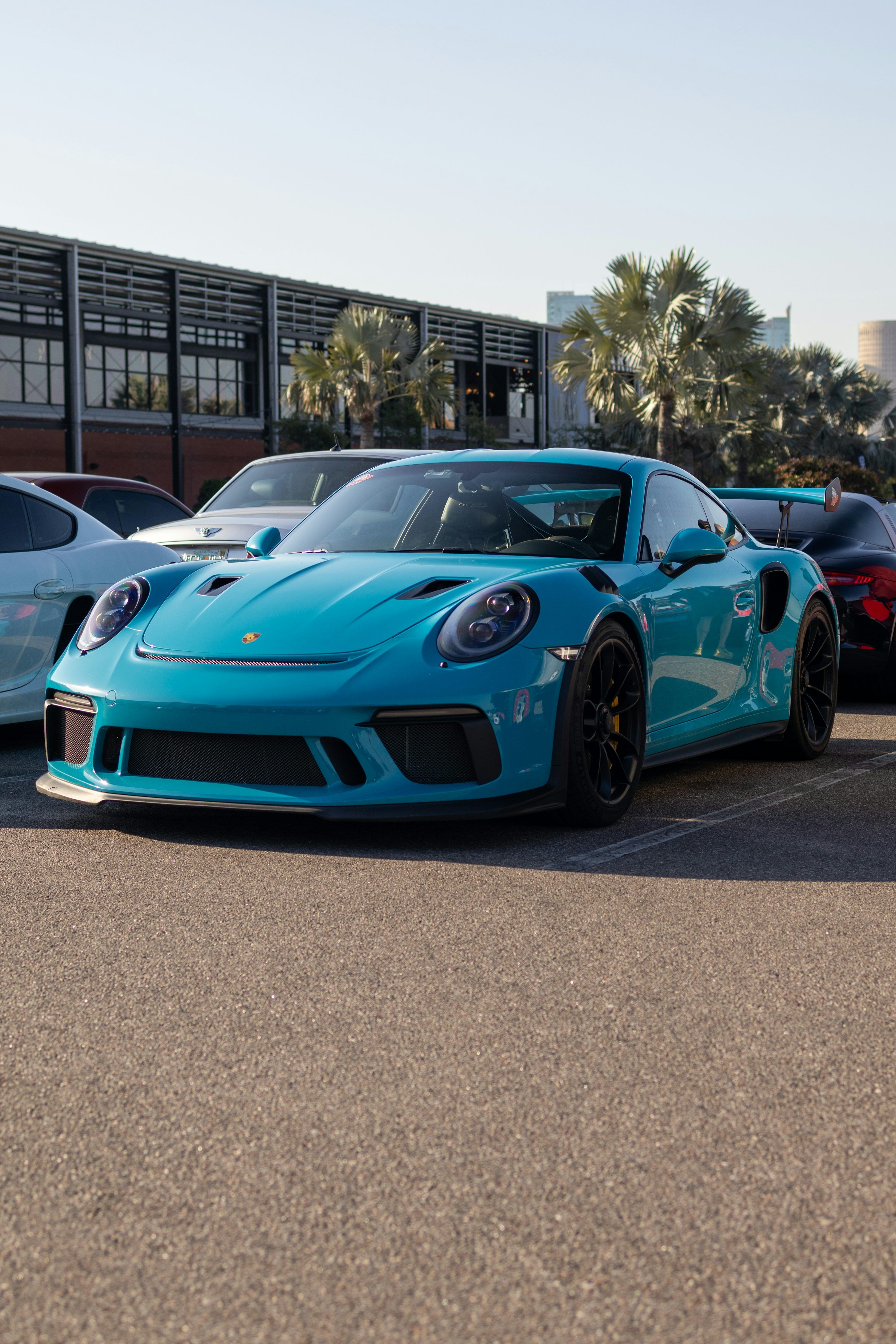 3000x4500 Blue Porsche Picture. Download Free Image