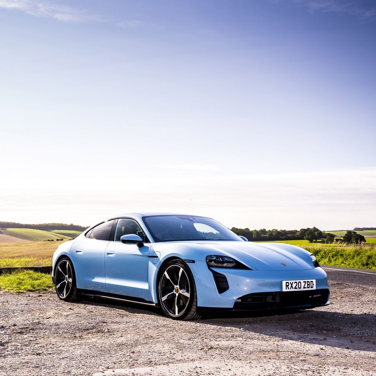 1280x1280 Porsche Taycan 4S Wallpaper 4K, 5K, 2021