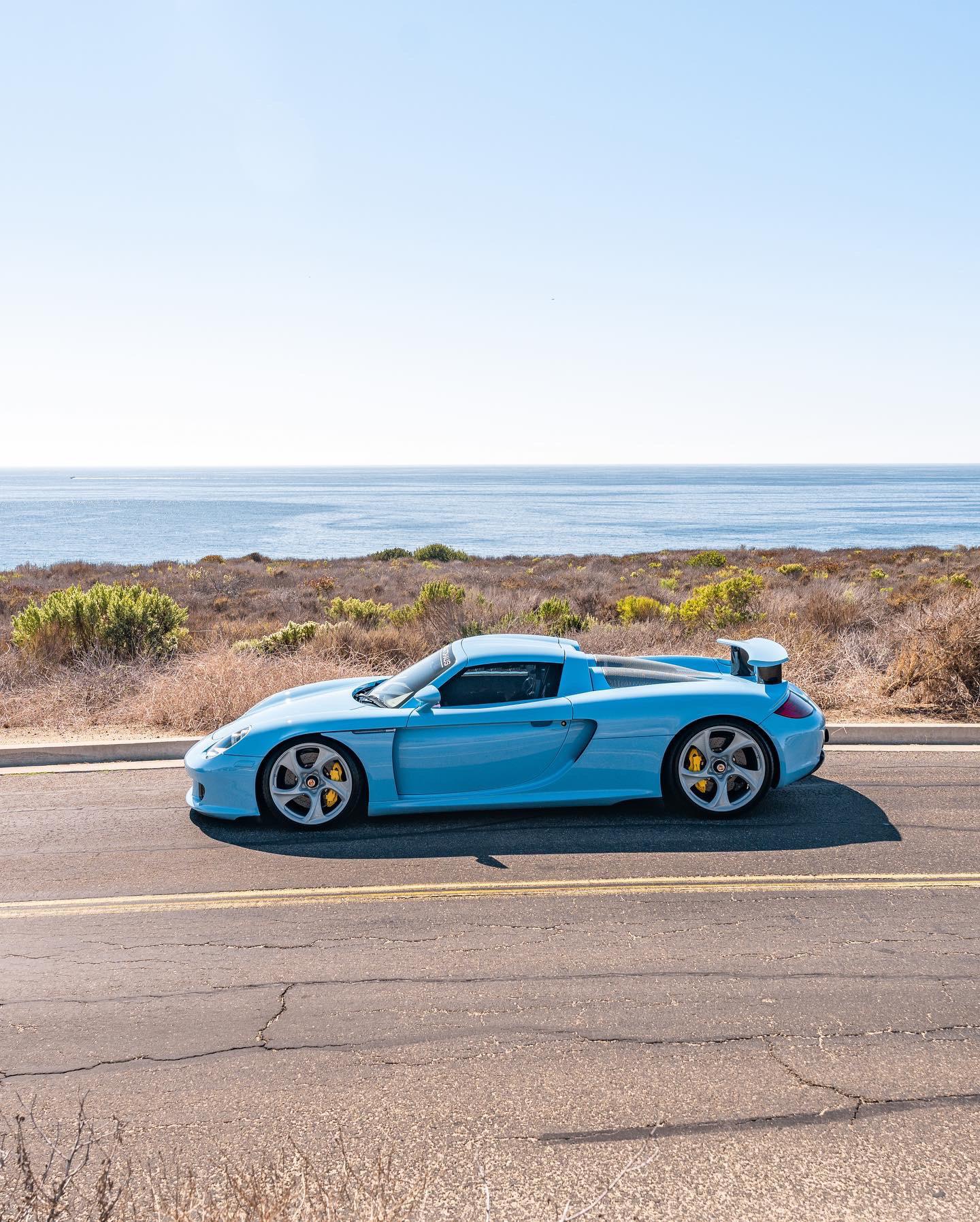 1440x1795 Hey guys. I photographed this amazing Gulf Blue Carrera GT during my recent trip to Southern California. The owner lowered it on HRE Wheels. Figured y'all would like or hate it. Haha