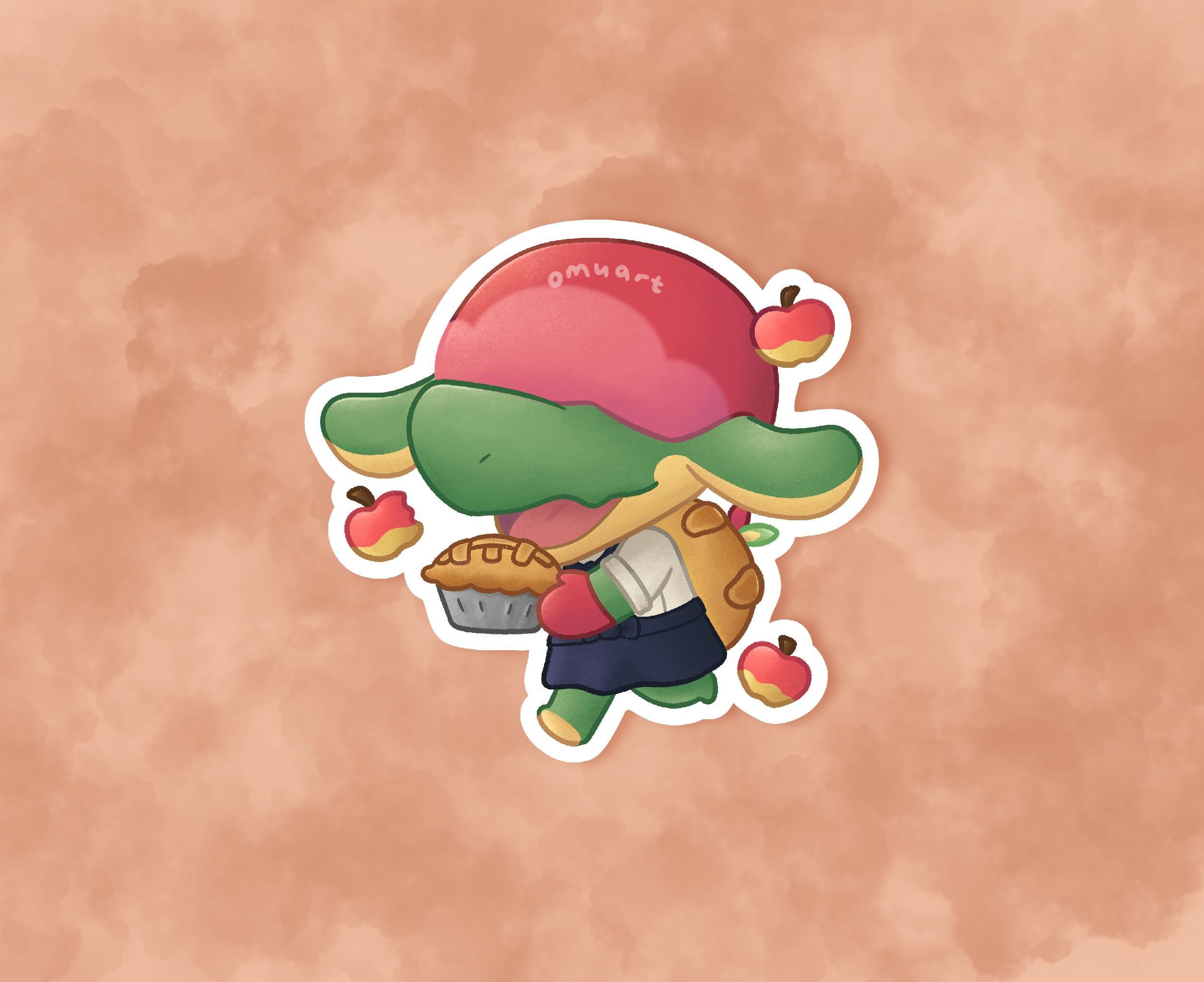 2512x2048 Appletun ACxPKMN Sticker, Vinyl