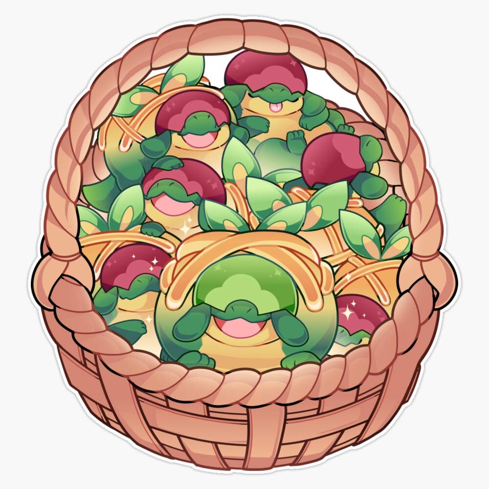 1000x1000 Appletun Basket ! Sticker Vinyl Bumper Sticker Decal Waterproof 5