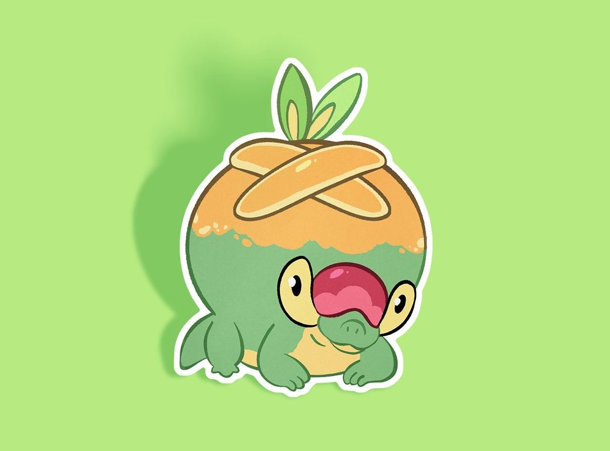 1207x892 Appletun Sticker