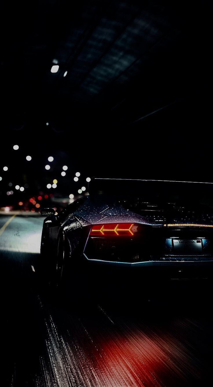 736x1333 Lamborghini Veneno Nighttime Drive. Car enthusiast wallpaper ideas, Luxury car driving at night, Luxury sports car lights