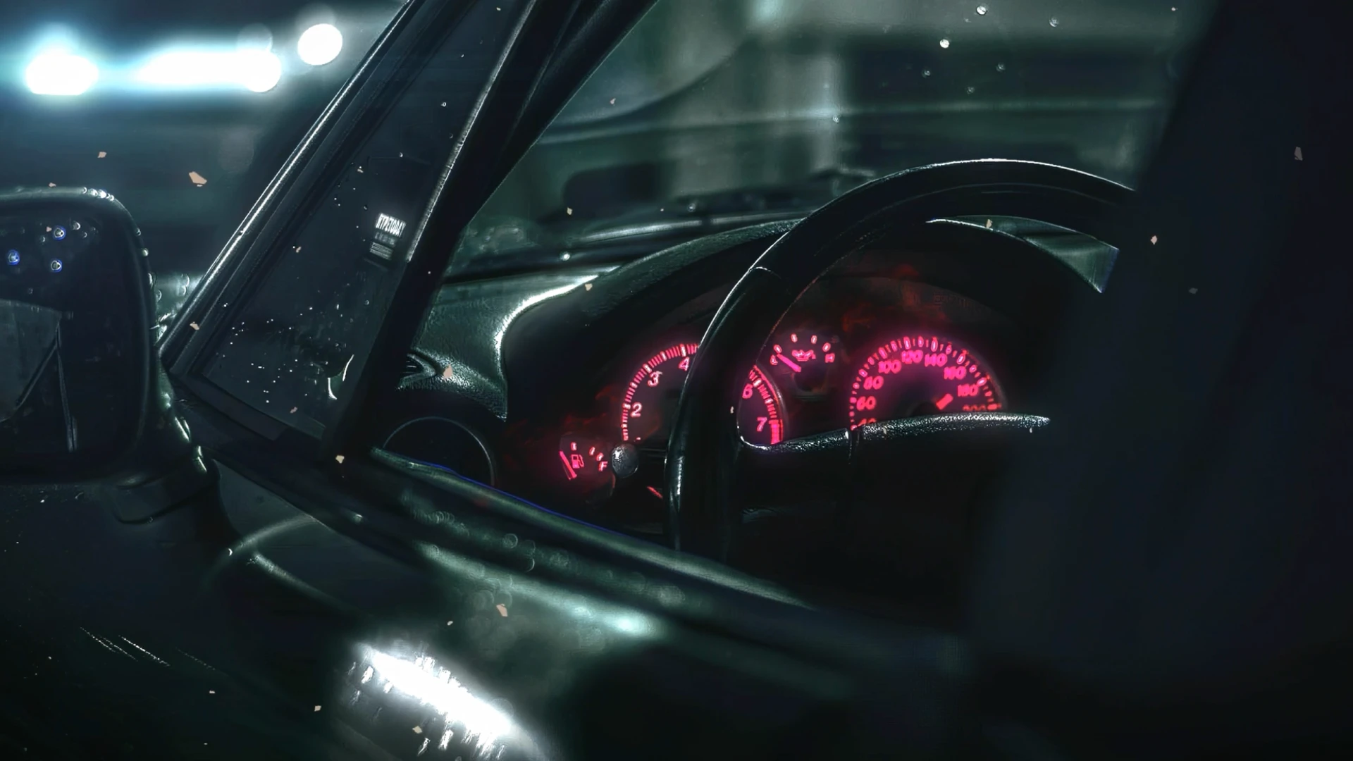 1920x1080 Night Drive Speedometer