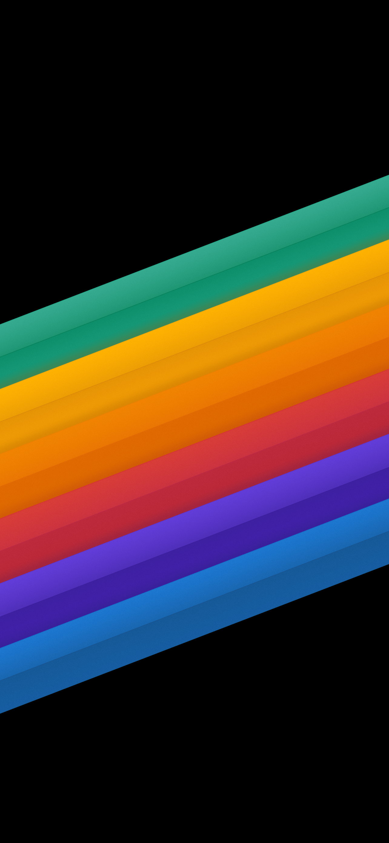 1284x2778 Six Retro Stripes Wallpaper