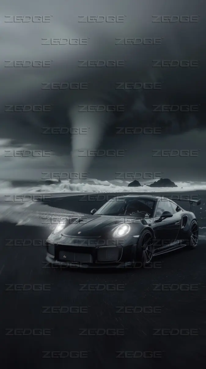 674x1203 Black Porsche 911 gt3 rs wallpaper
