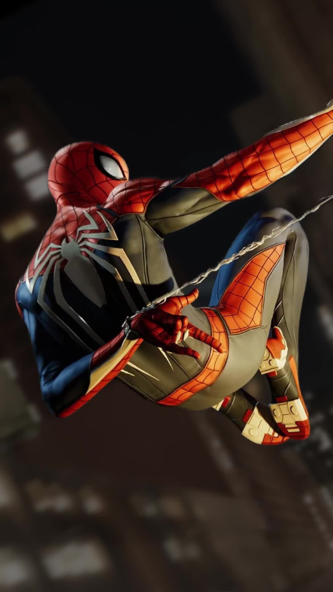 1080x1920 Spiderman Ps4 Wallpaper