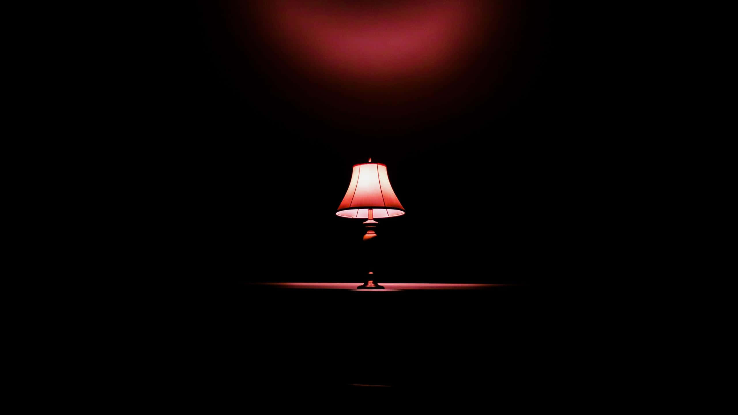 2560x1440 Download Suspended Lamp Illumination Dark Background Wallpaper