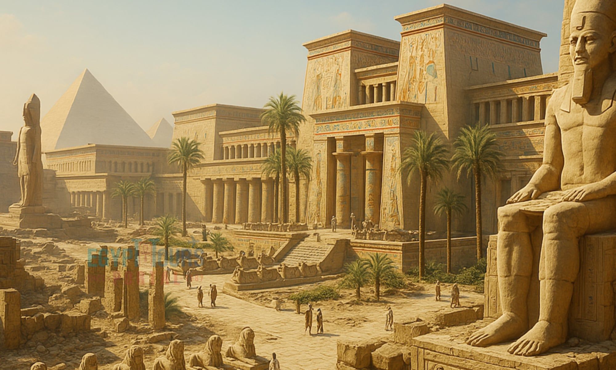 2000x1200 Explore Ancient Egyptian Palaces: Power, Luxury, and Legacy