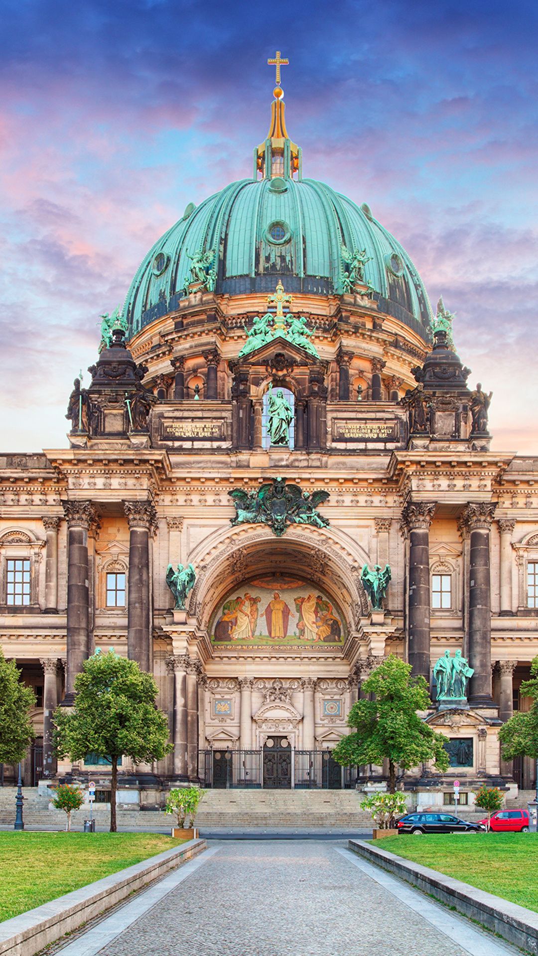 1080x1920 Photo Berlin Cathedral Germany HDR temple Cities 1080x1920