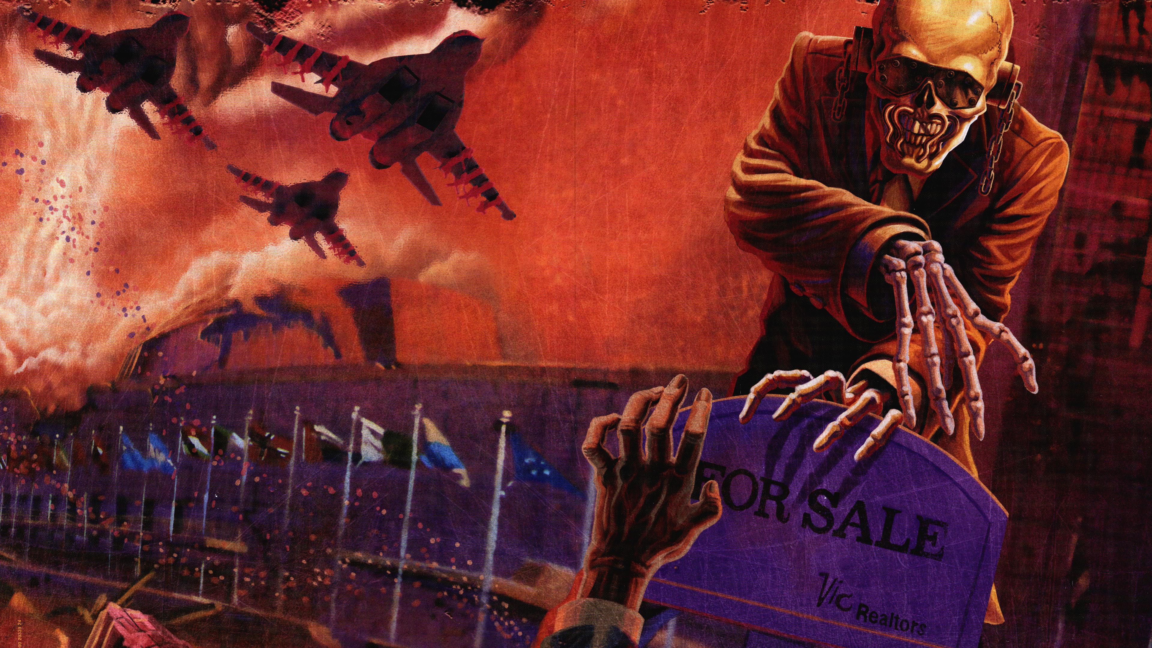 3840x2160 Megadeth Peace Sells Wallpaper