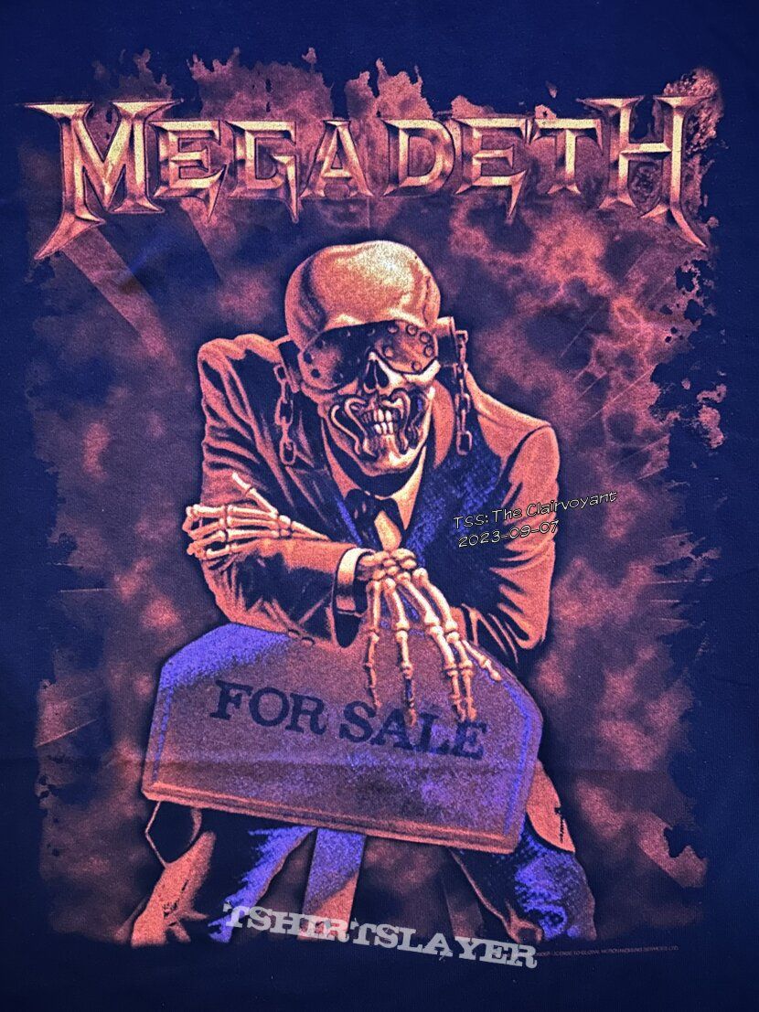830x1107 Megadeth 'Peace Sells But Who's Buying' T Shirt. TShirtSlayer TShirt And BattleJacket Gallery