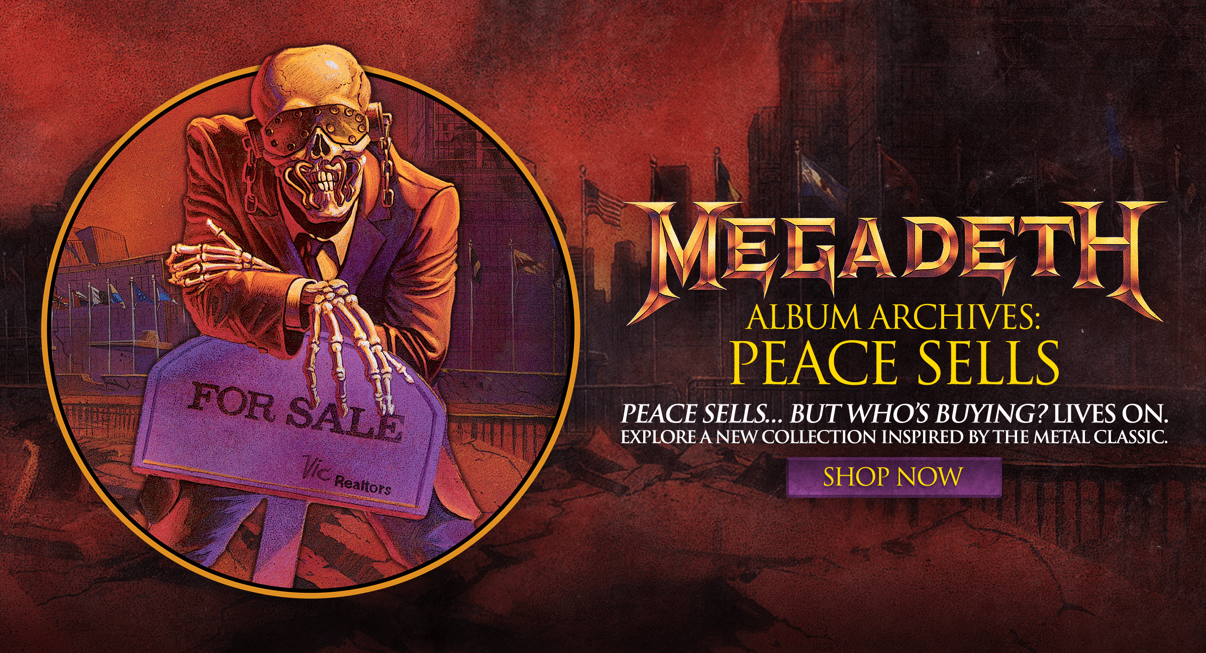 2400x1300 Megadeth Official Store