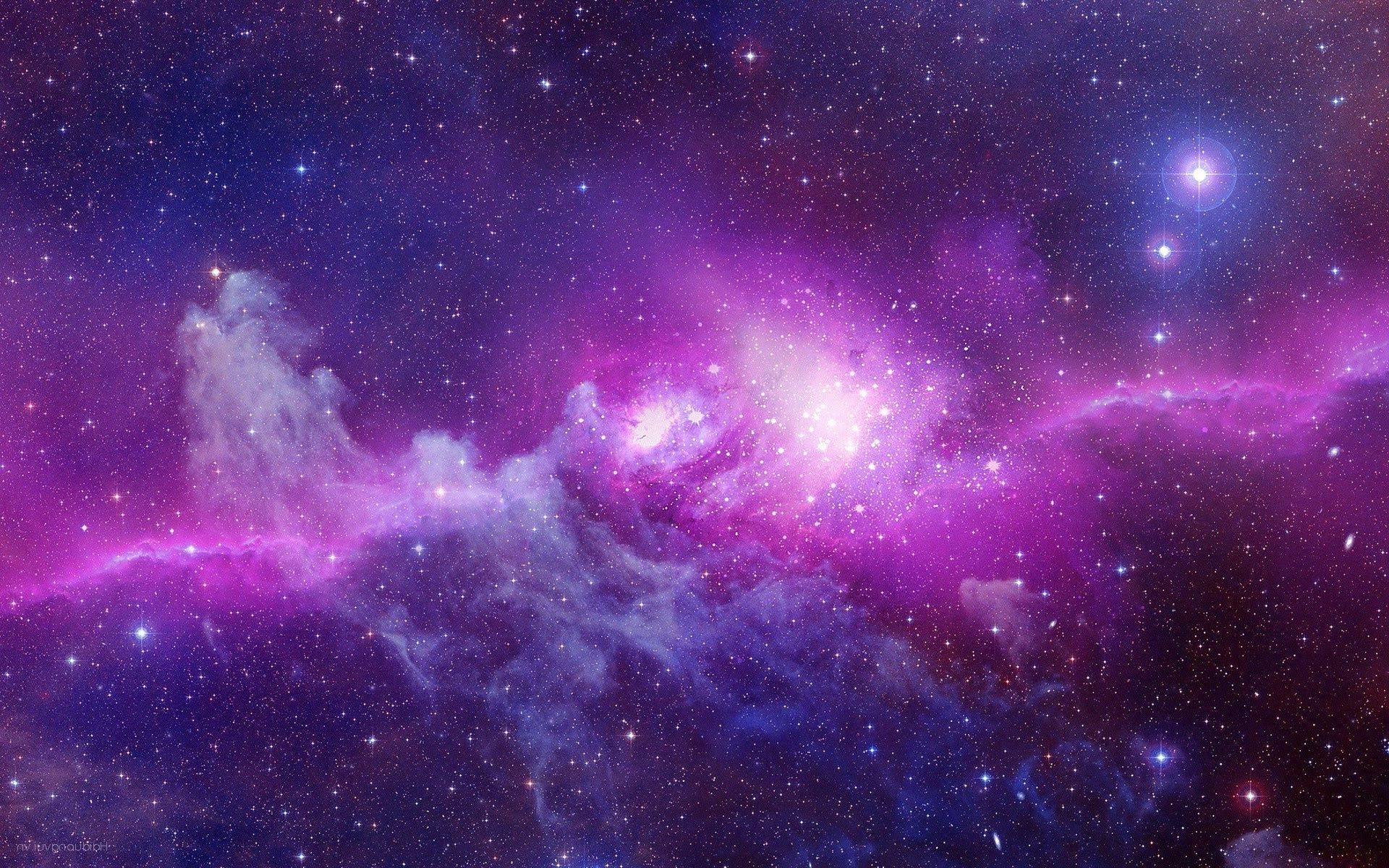 1920x1200 Free Galaxy, pink Full HD wallpaper for desktop and phone