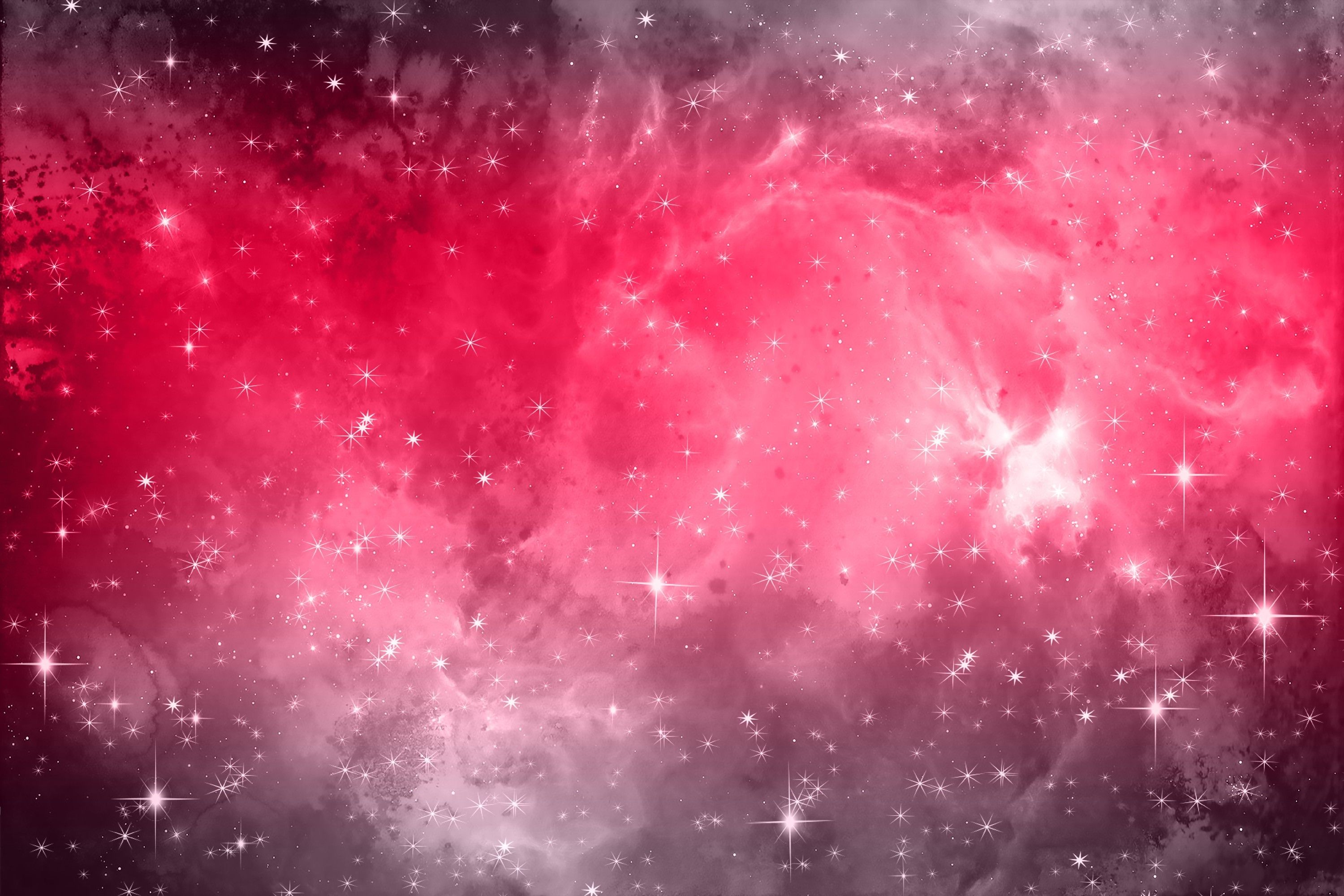 3000x2000 Pink Sky Galaxy Space Background Graphic by Rizu Designs · Creative Fabrica
