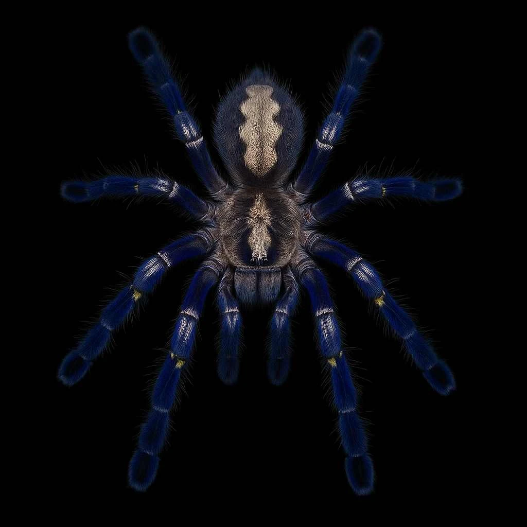 1024x1024 Poecilotheria metallica Ants Invasion