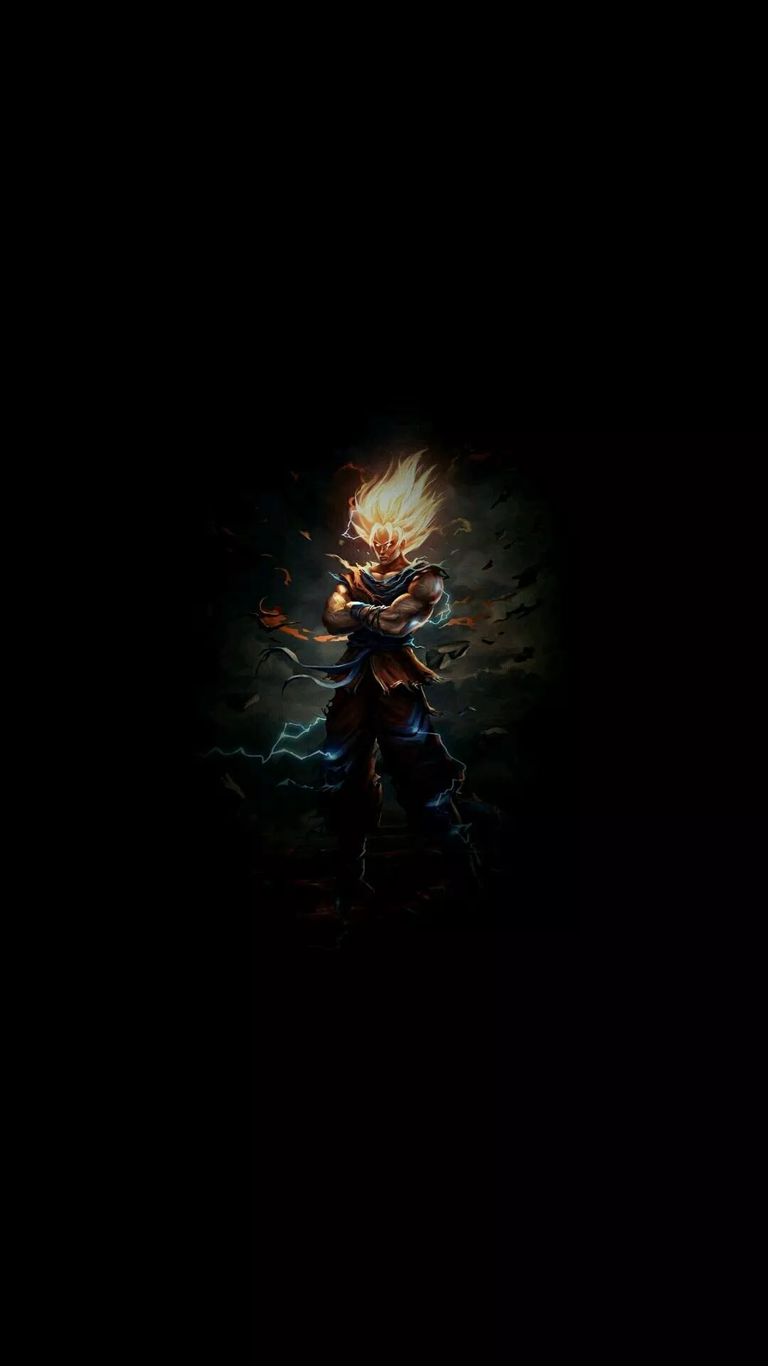1080x1920 4k Dark Anime Phone Wallpaper