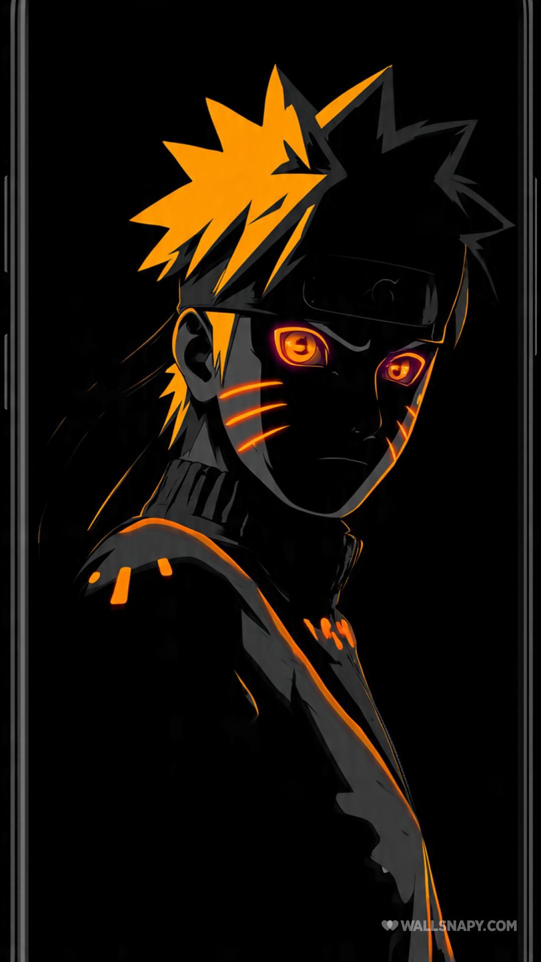 1080x1920 Naruto uzumaki dark cinematic amoled anime wallpaper