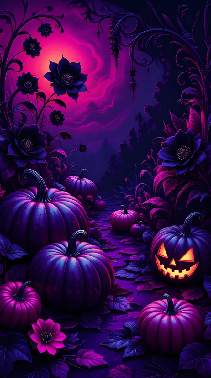 673x1206 Spooky Halloween Dream 2026 wallpaper