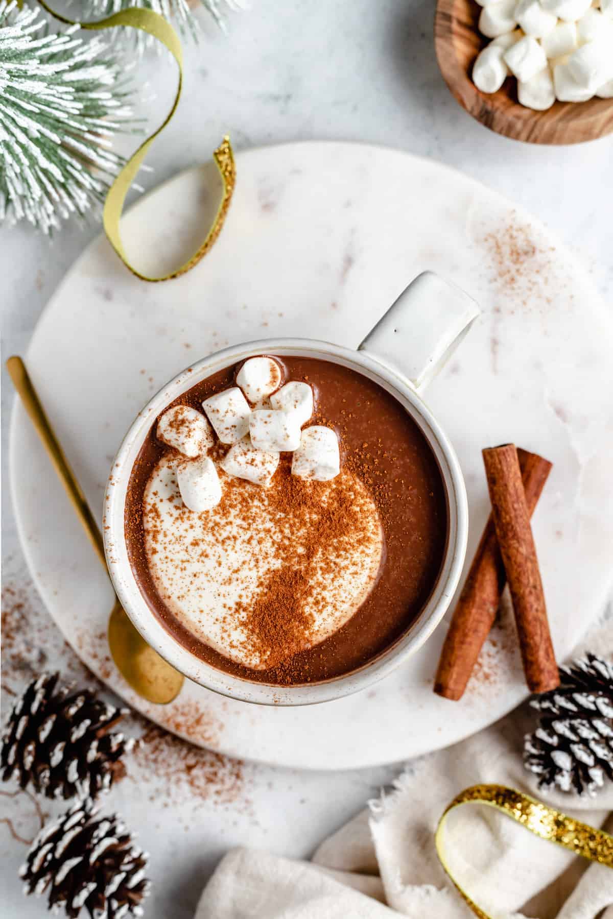 1200x1800 Vegan Hot Chocolate (Rich & Creamy). Jessica in the Kitchen