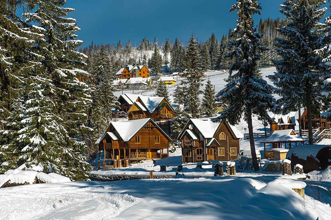 1280x851 Ukraine Winter Wallpaper