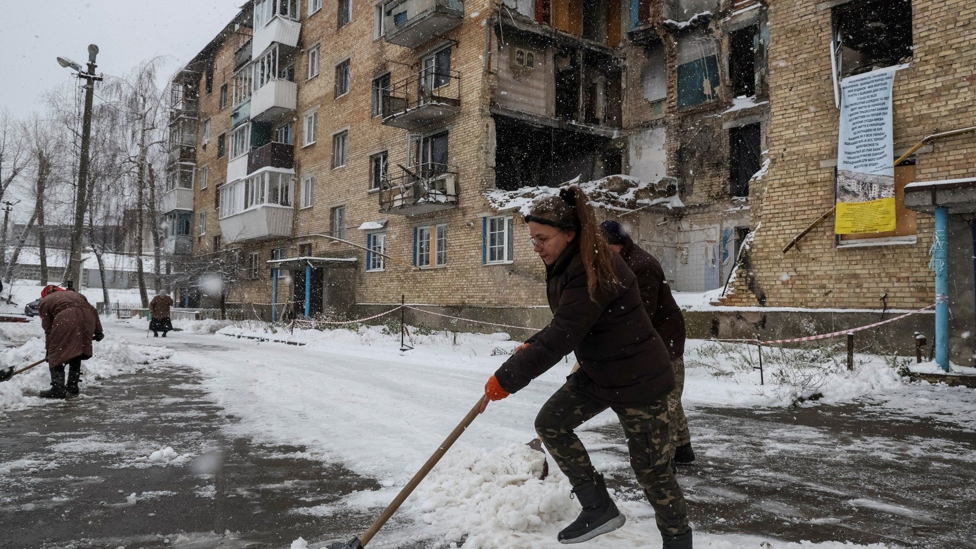 1920x1080 Ukraine to set up 'invincibility' shelters as cold, snow set in. Russia- Ukraine war News