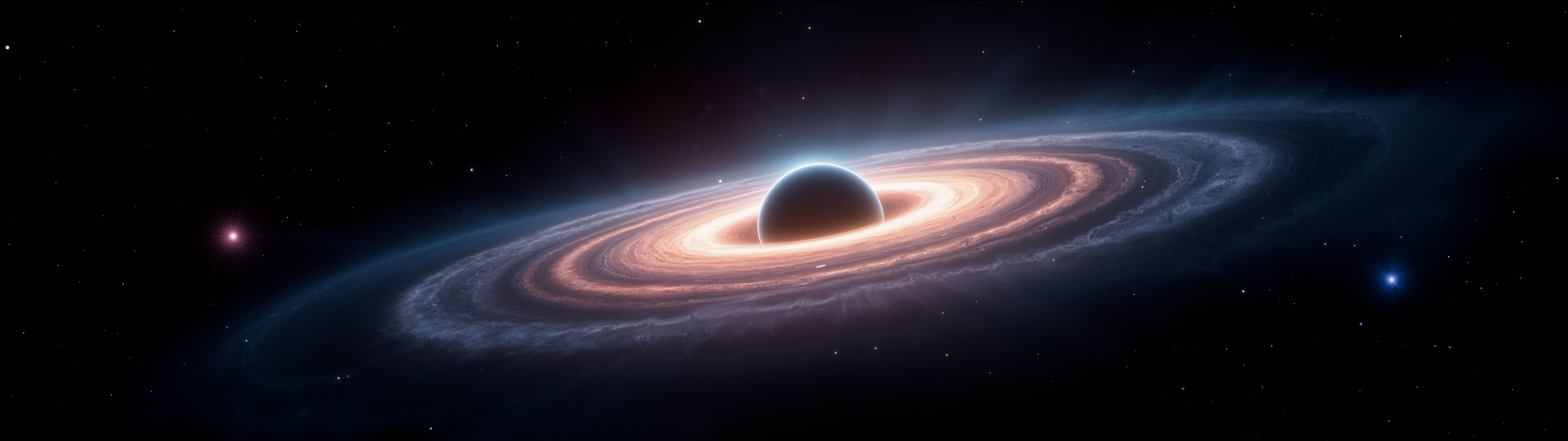 7680x2160 Space Wallpaper, Nebulas, Planets & Stars