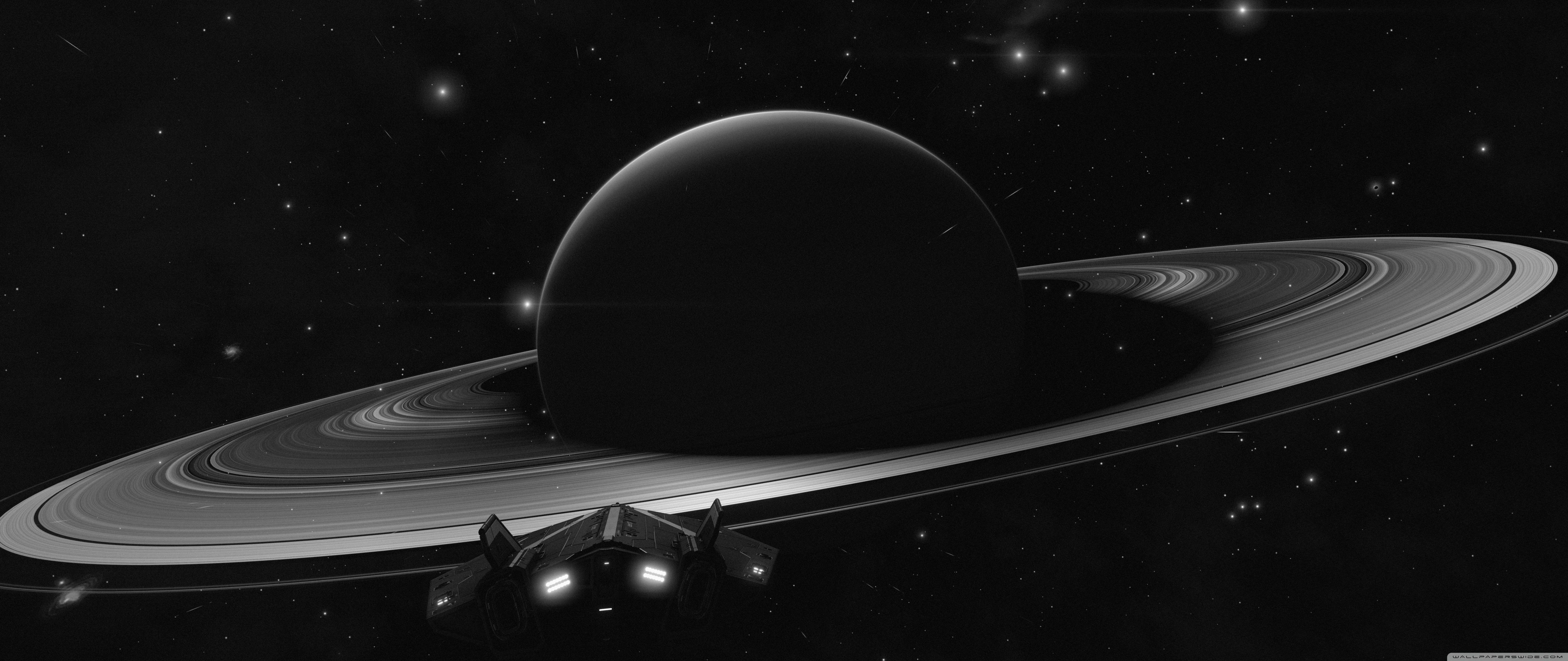 5120x2160 Asp Explorer arriving at Saturn 4K UHD Wallpaper for UltraHD Desktop and TV : Widescreen and UltraWide Display : Dual Monitor : Smartphone and Tablet Devices