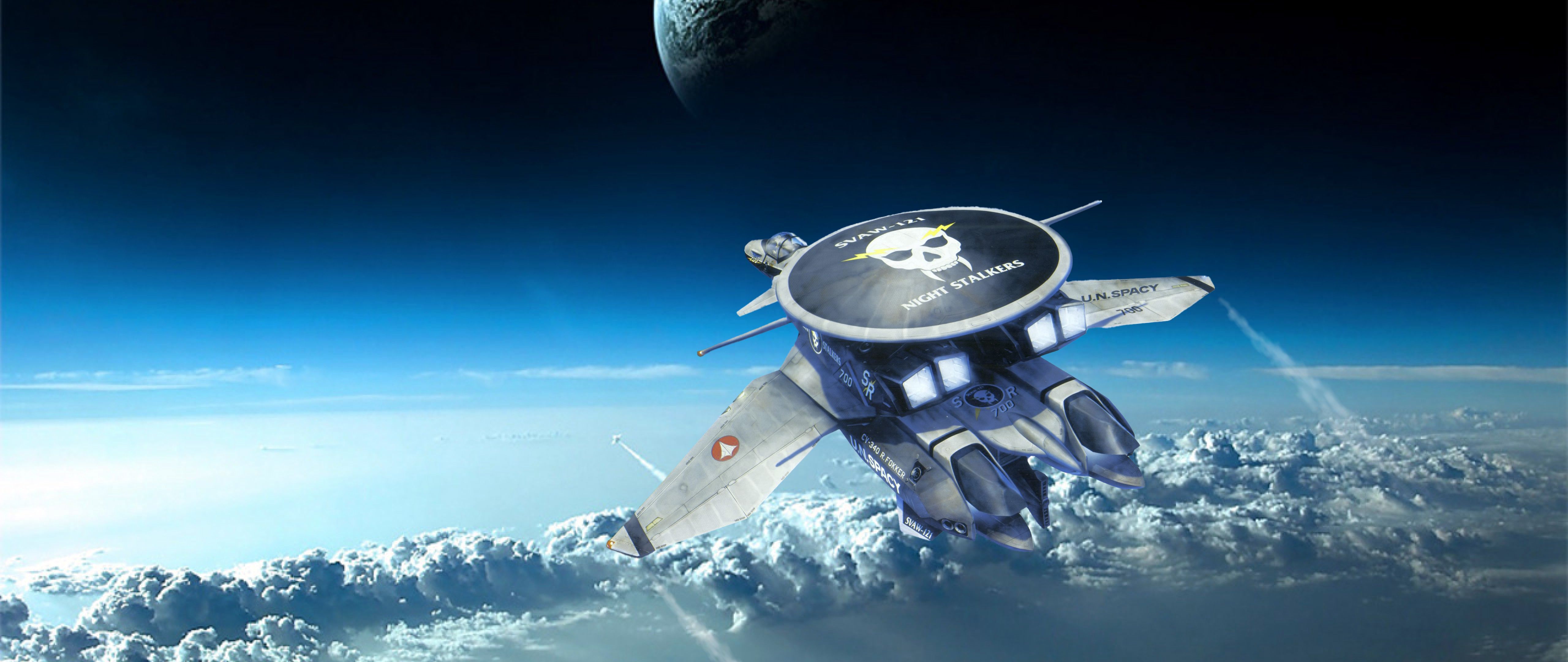 5120x2160 Macross Sky Fortress