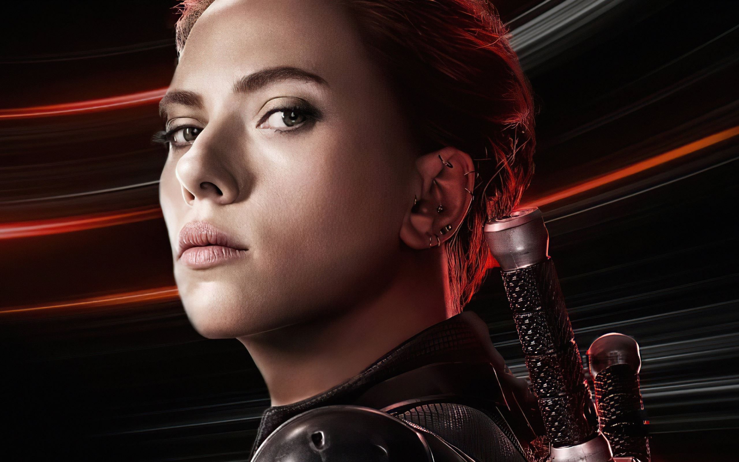 2560x1600 black widow 2021 movie MacBook Pro Wallpaper Download
